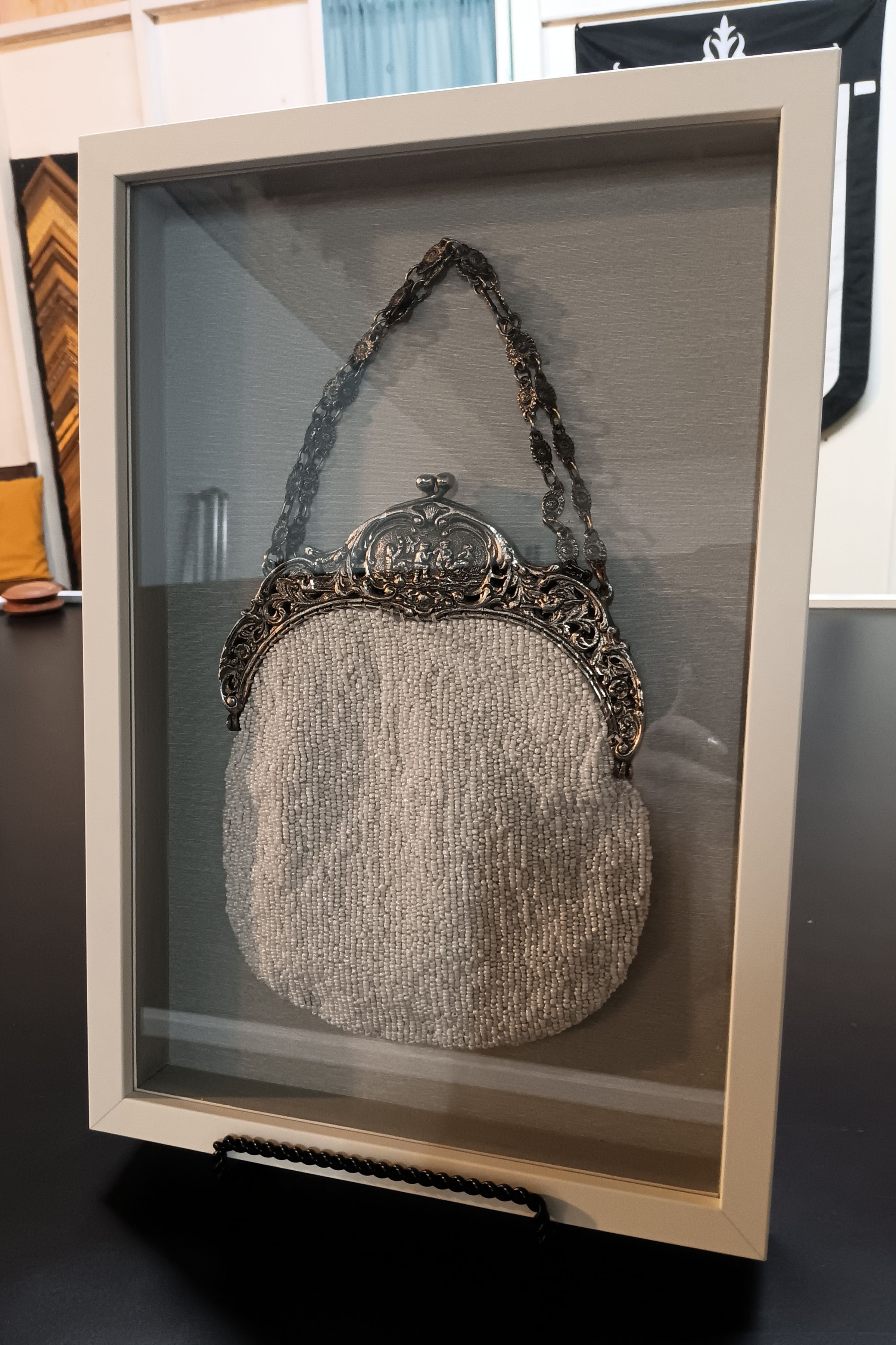 Vintage beaded handbag