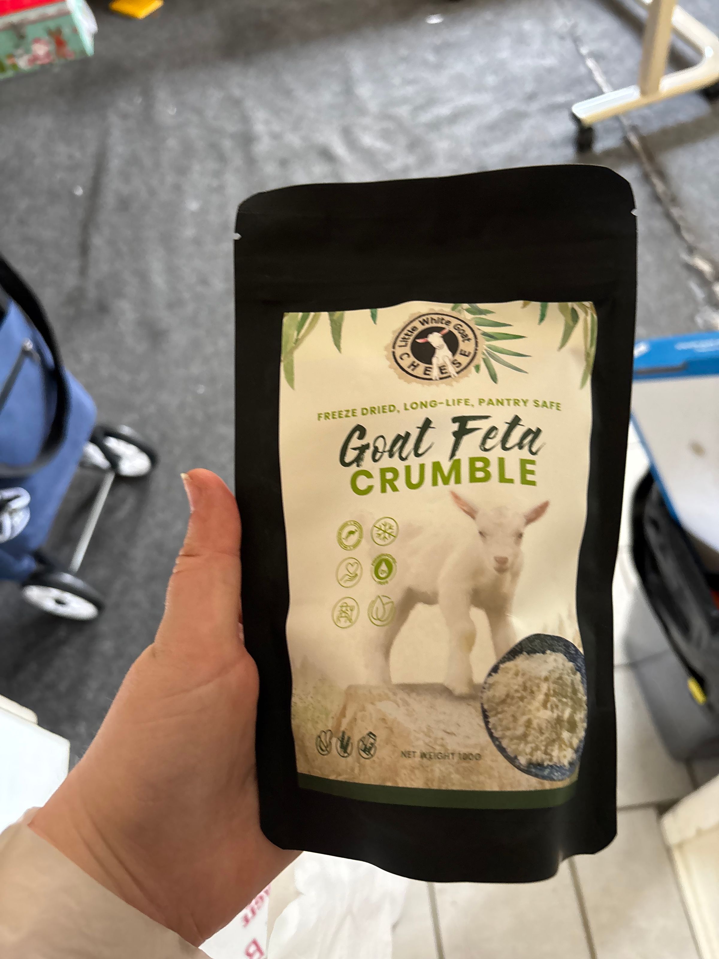 little white goat - feta 