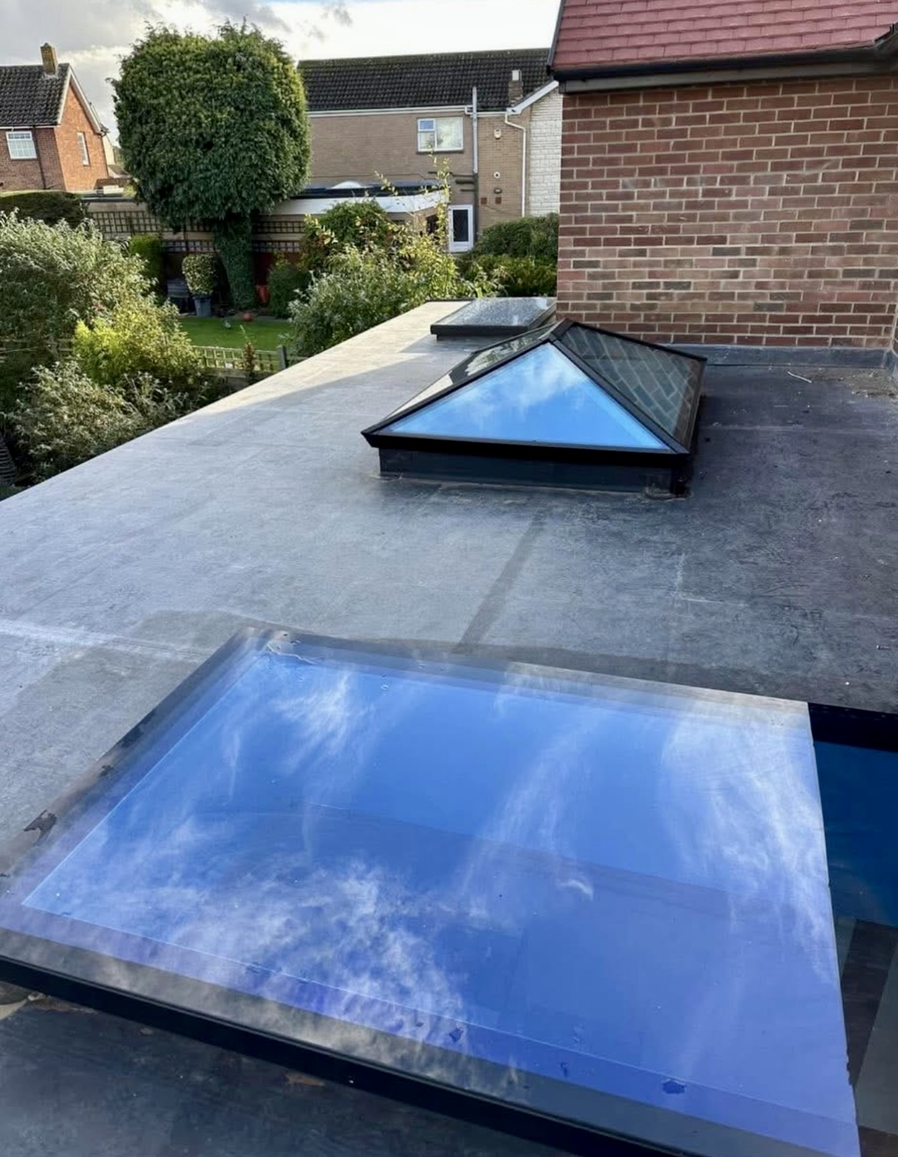 flat roof