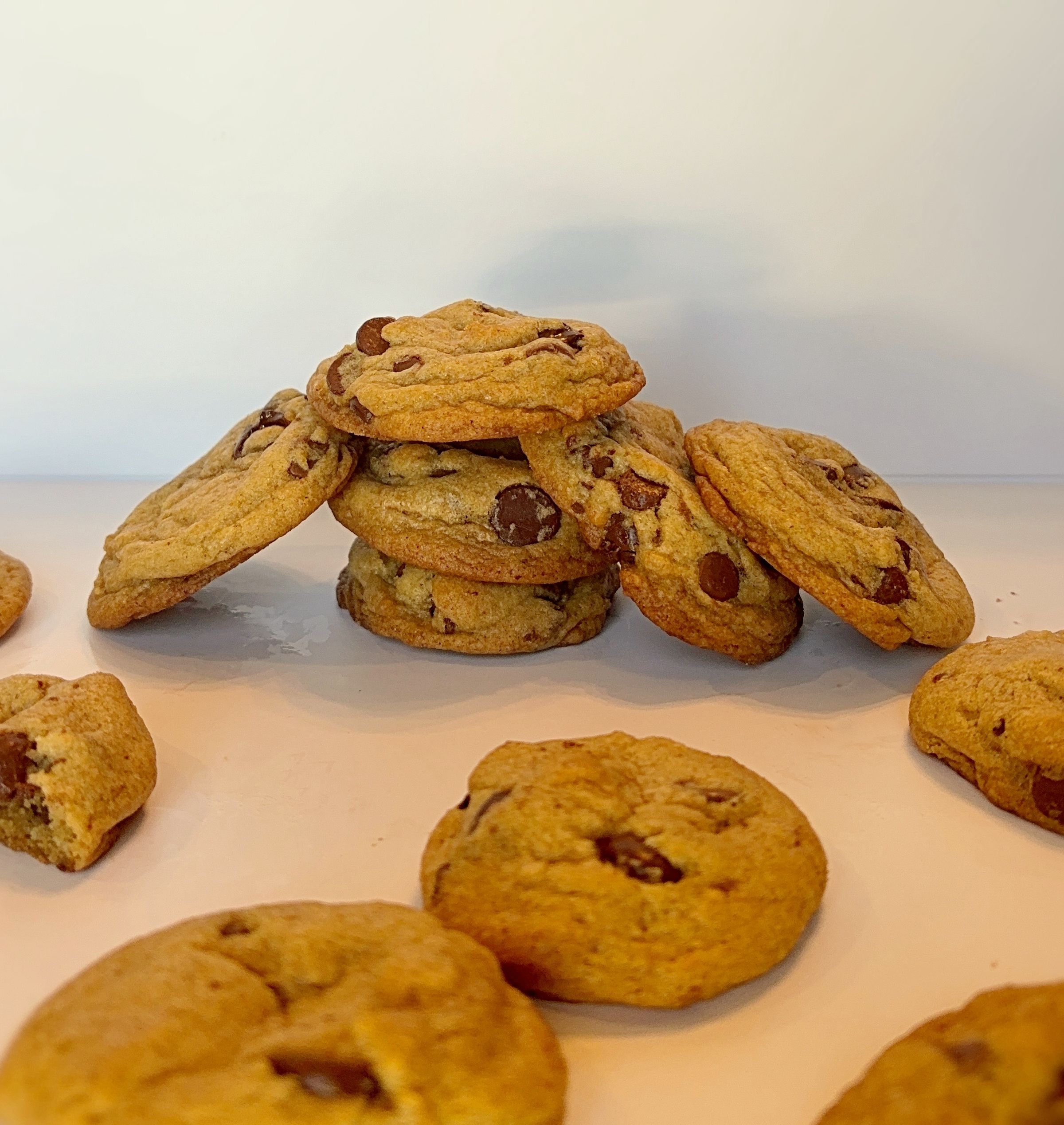 Triple Chocolate Chunk Cookies