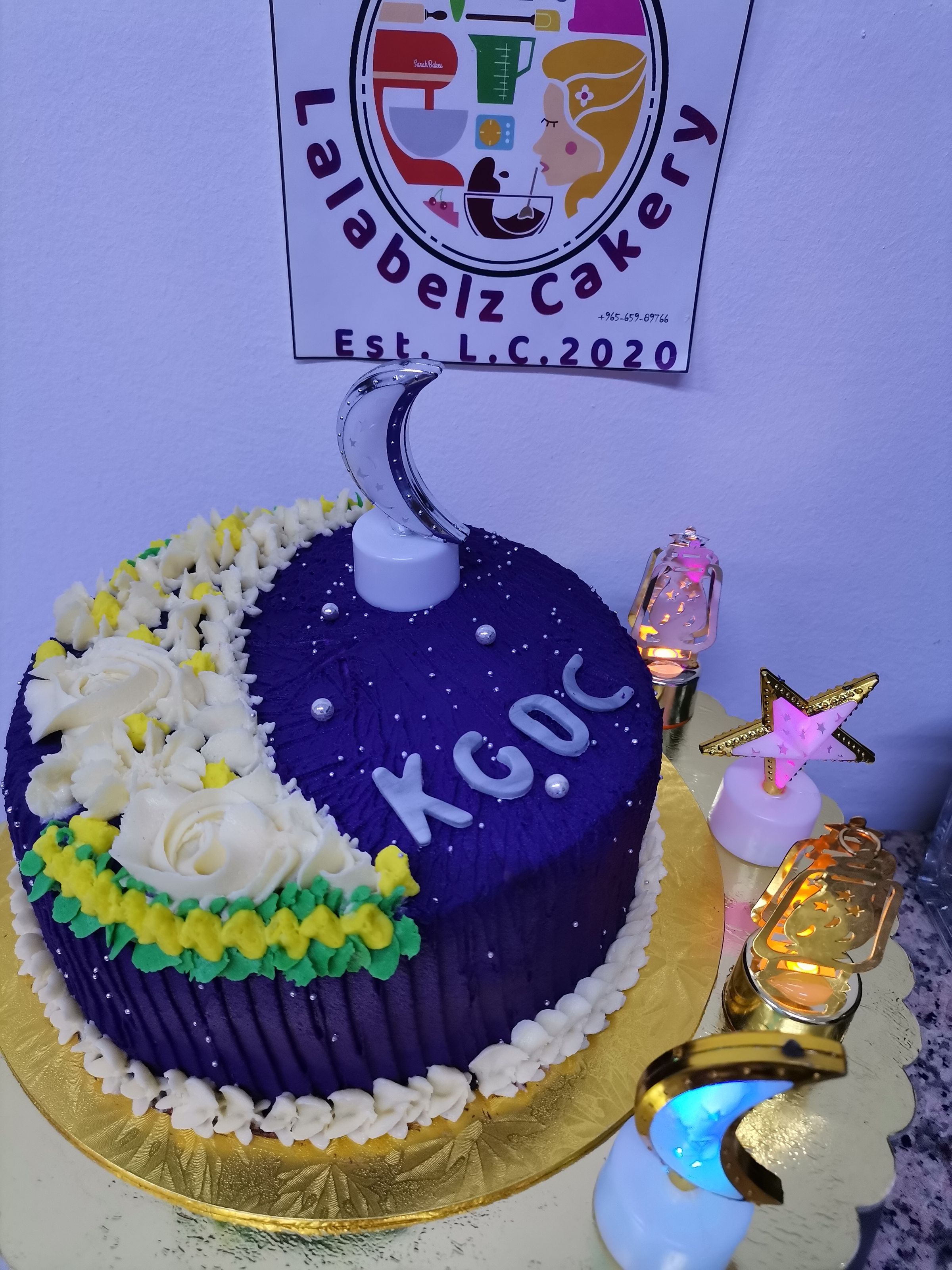 La-Ube Cake (KD 8.500)
