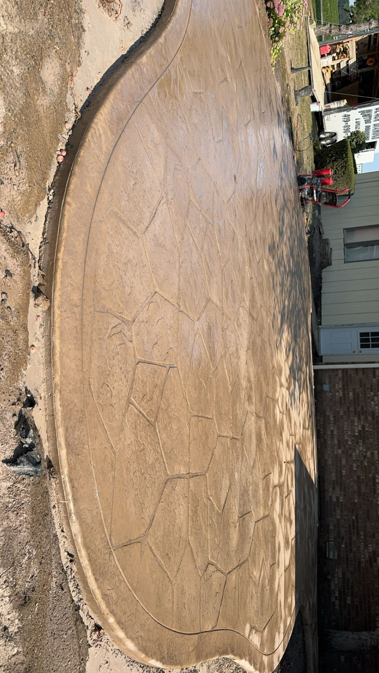 stamped patios