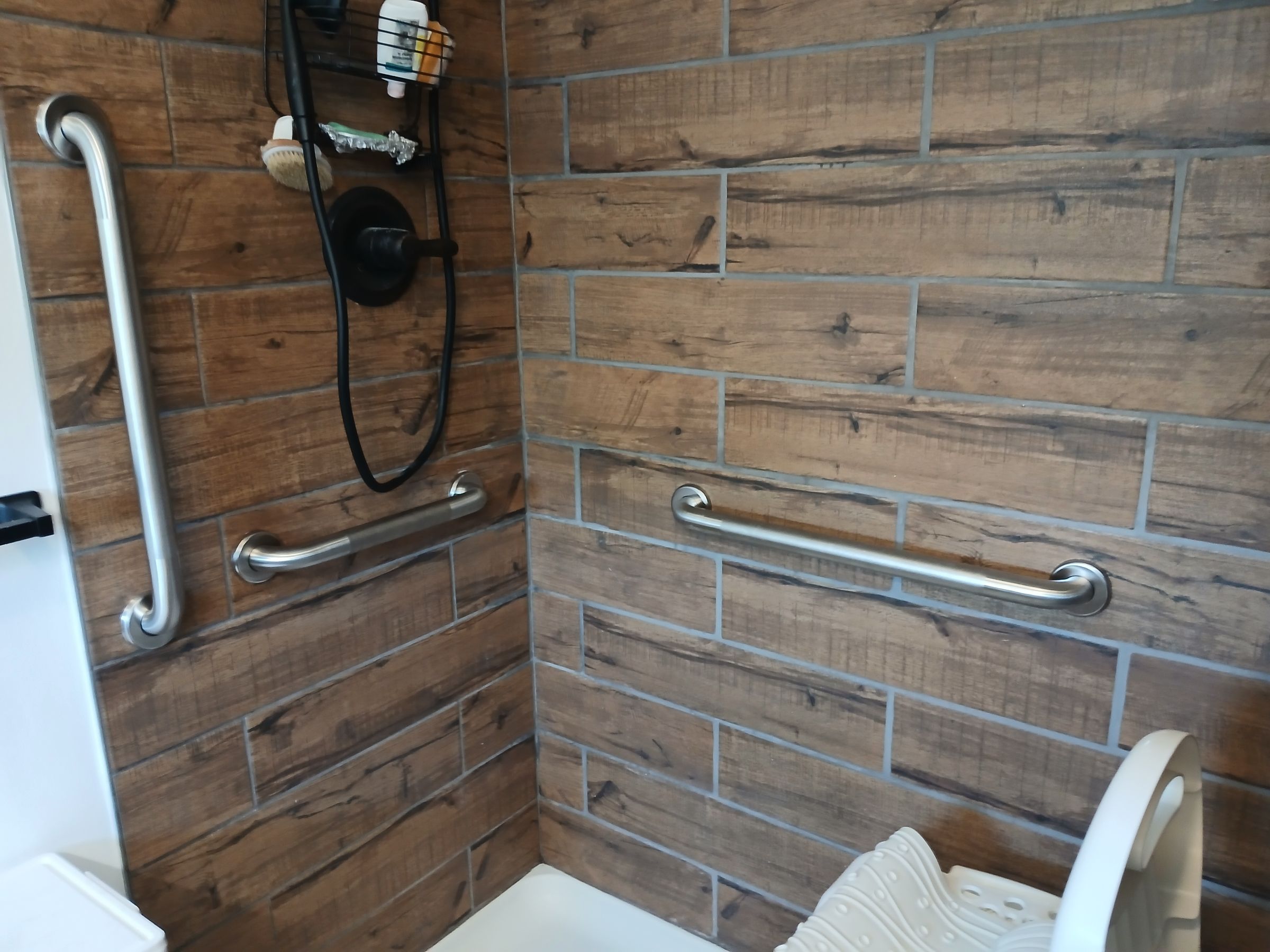 Grab Bars in Shower