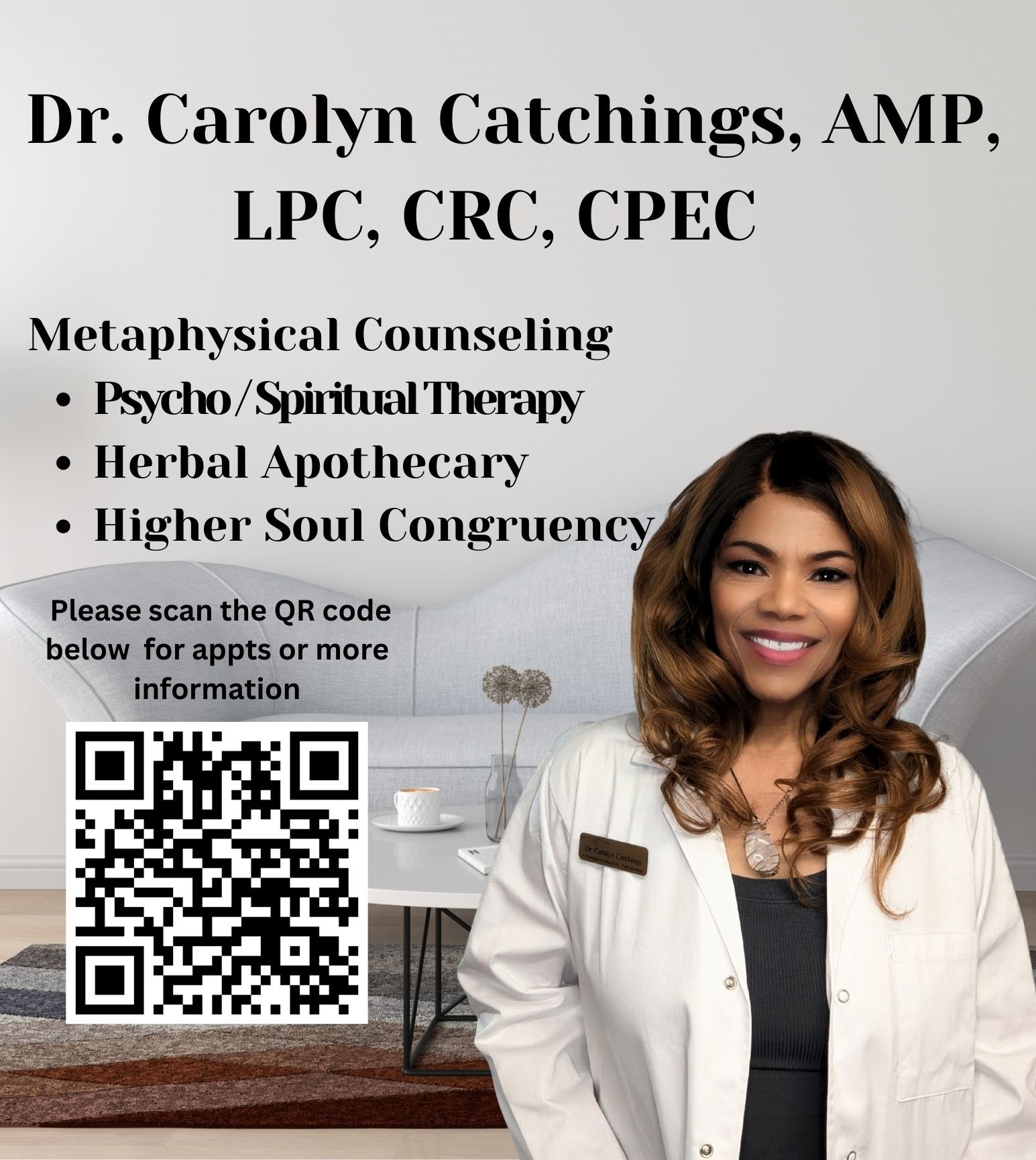Dr. Carolyn Catchings, AMP, LPC, CRC,CPEC's image