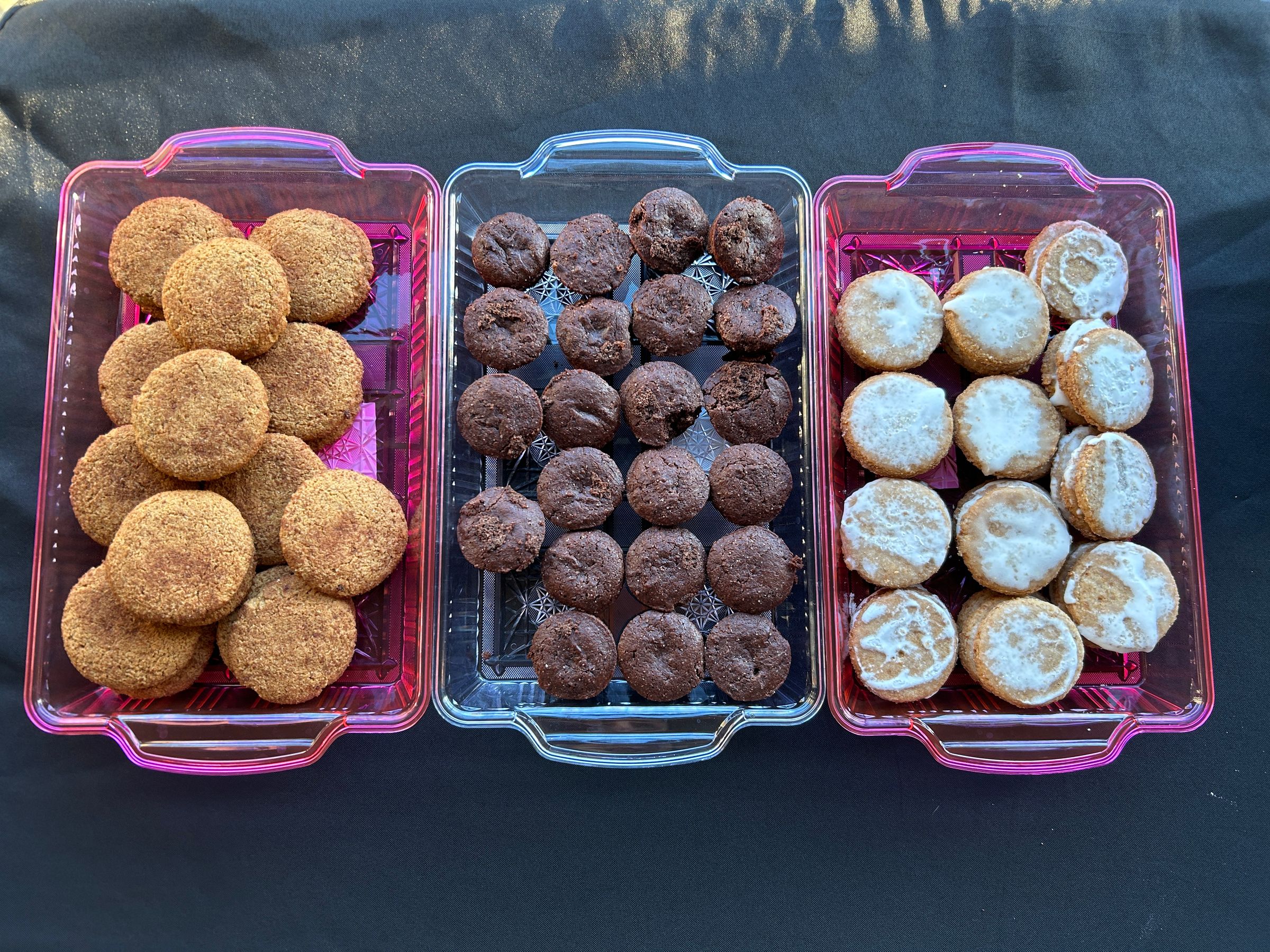 Snickerdoodle, Brownie Bites, Lemon Cookies