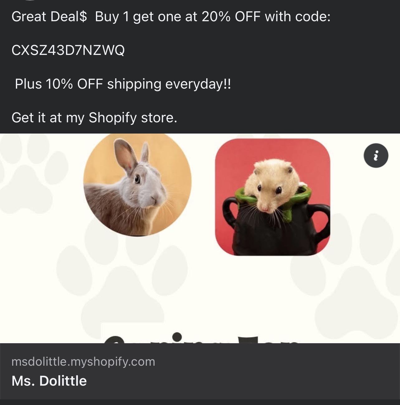 Ms. Dolittle 's image