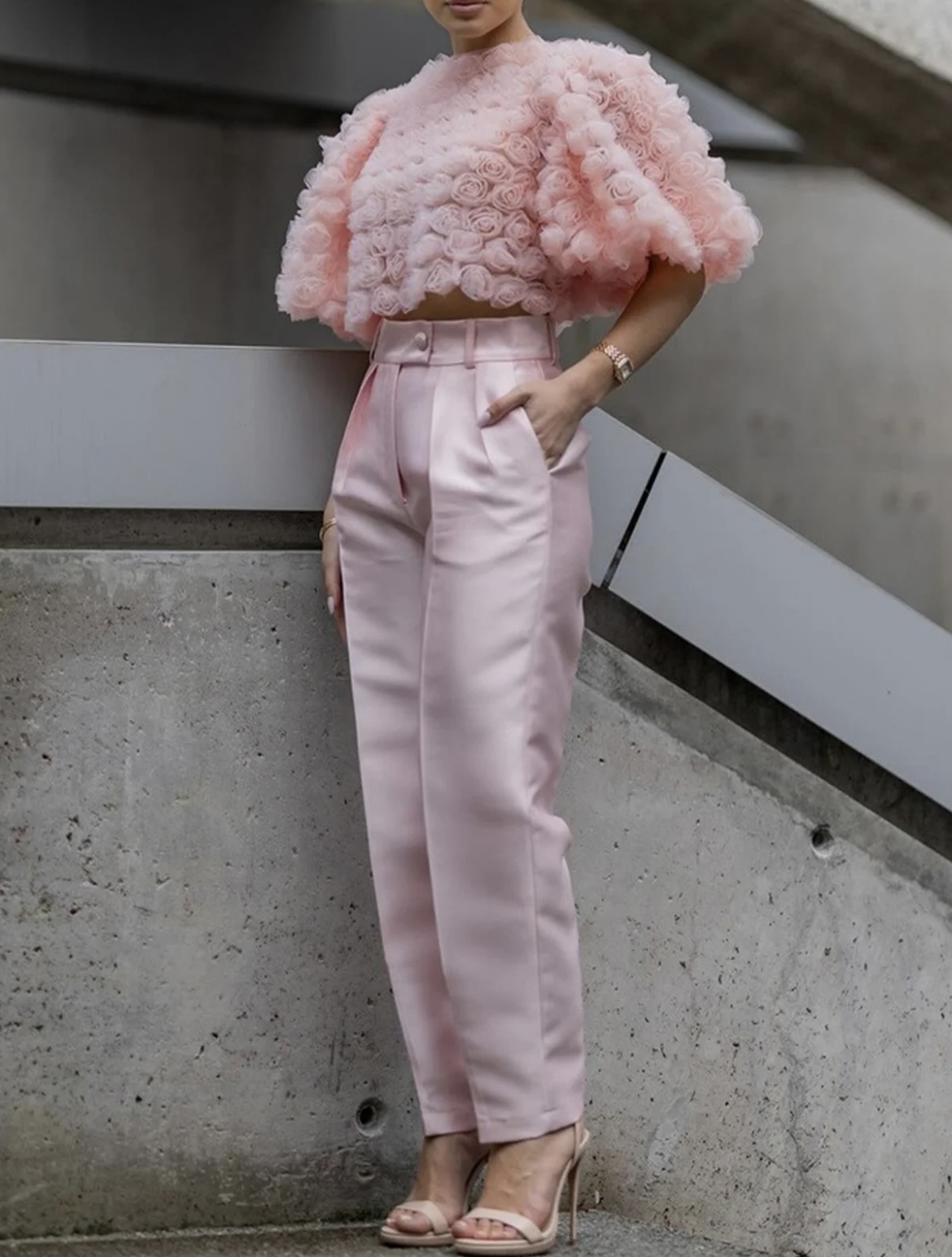 Pink chic set