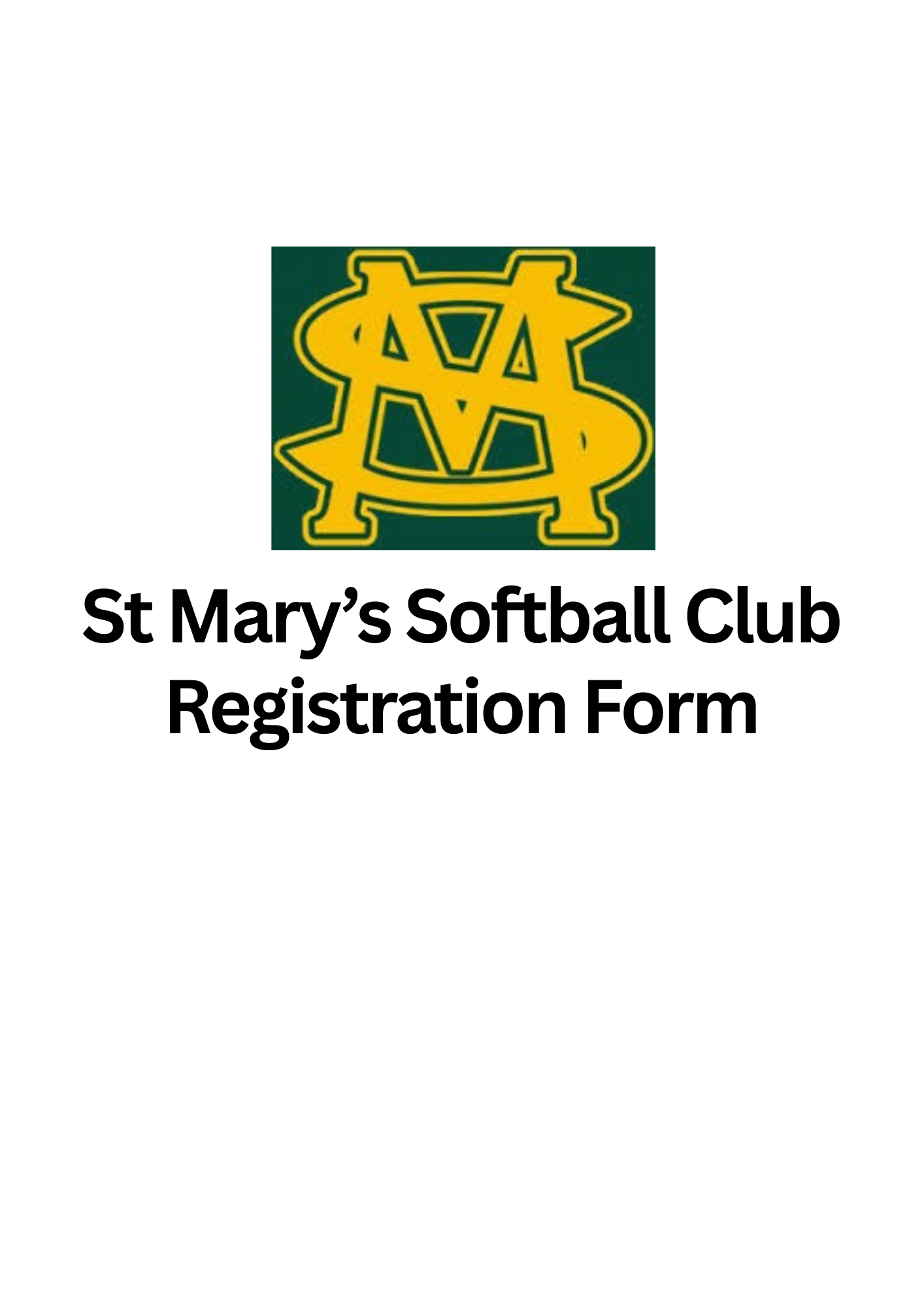 St Mary's Softball Club's image