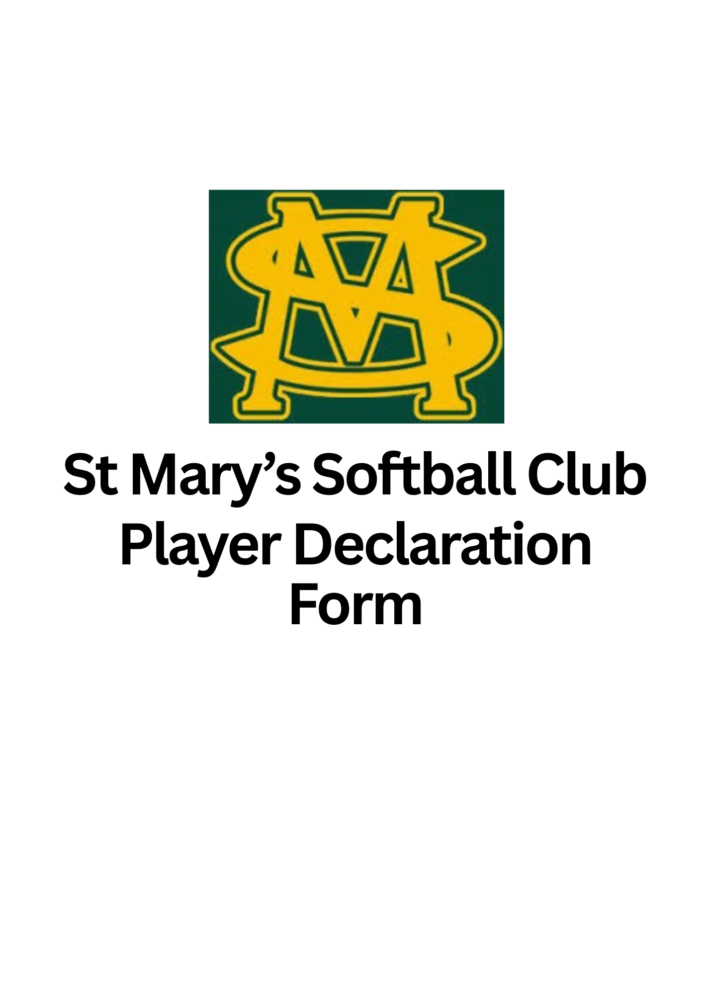 St Mary's Softball Club's image