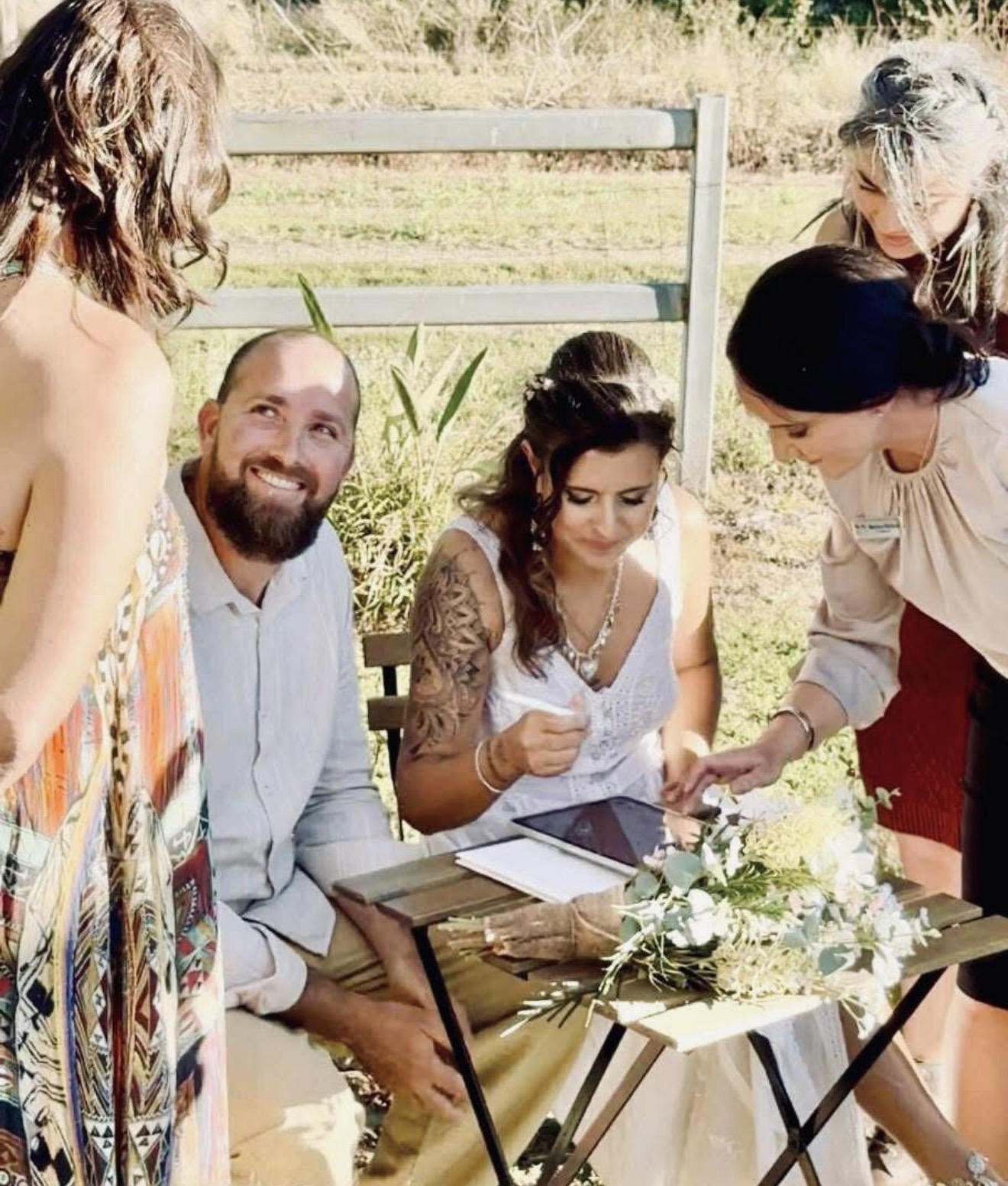 Photo supplied with permission by Luke & Nat, Chambers Flat