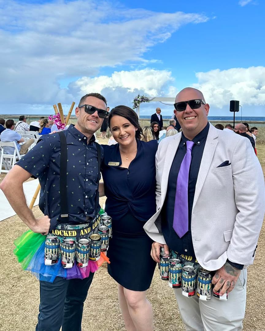 "Beer Boys" for Ian & Kylie, Kurrawa