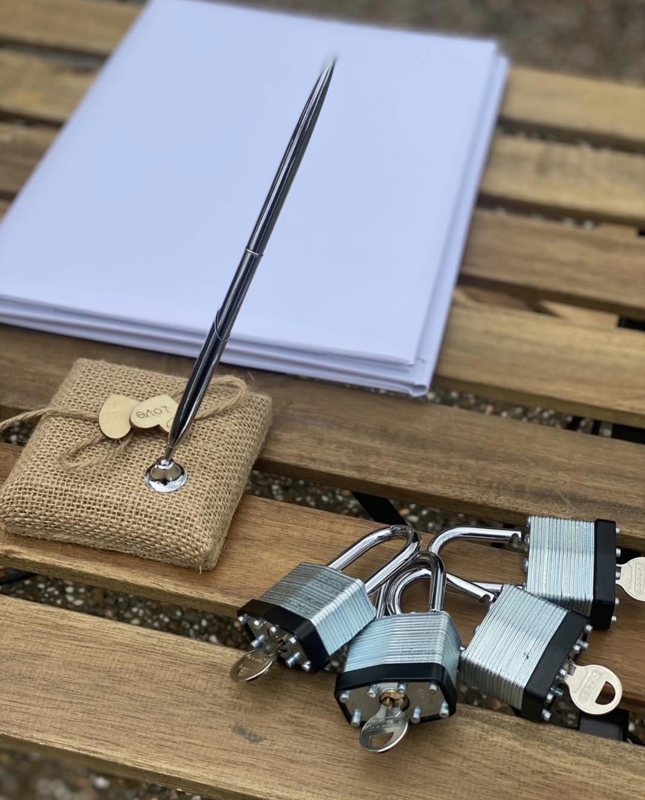 Travis & Alisha, Padlock Ceremony, Park Lake Park