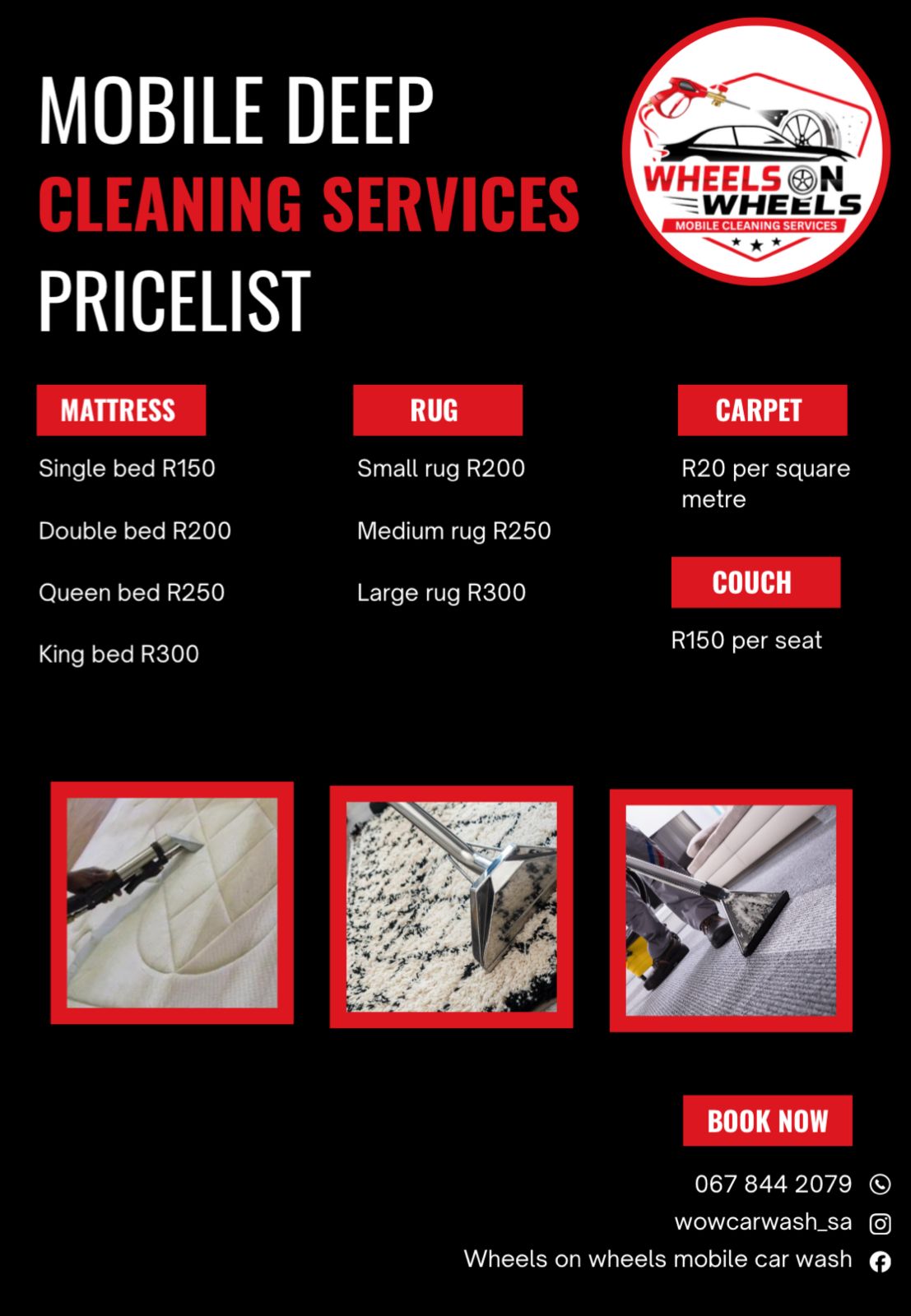 Mobile Car Wash, Couch Cleaning, Carpet Cleaning 's image