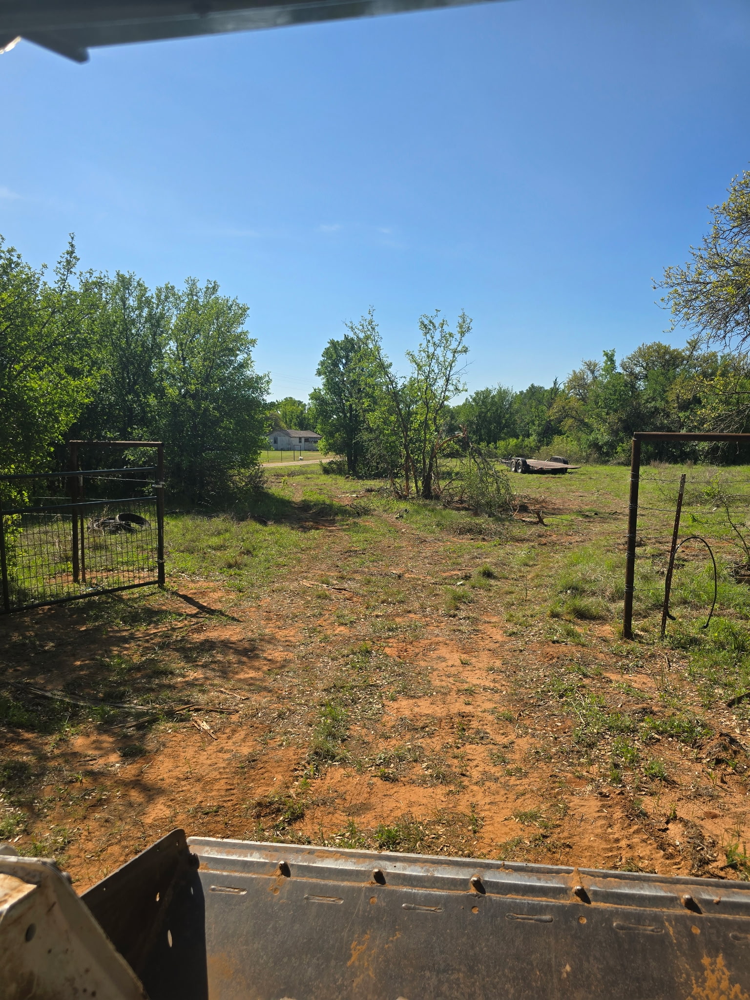 Heavy equipment used for efficient land clearing
