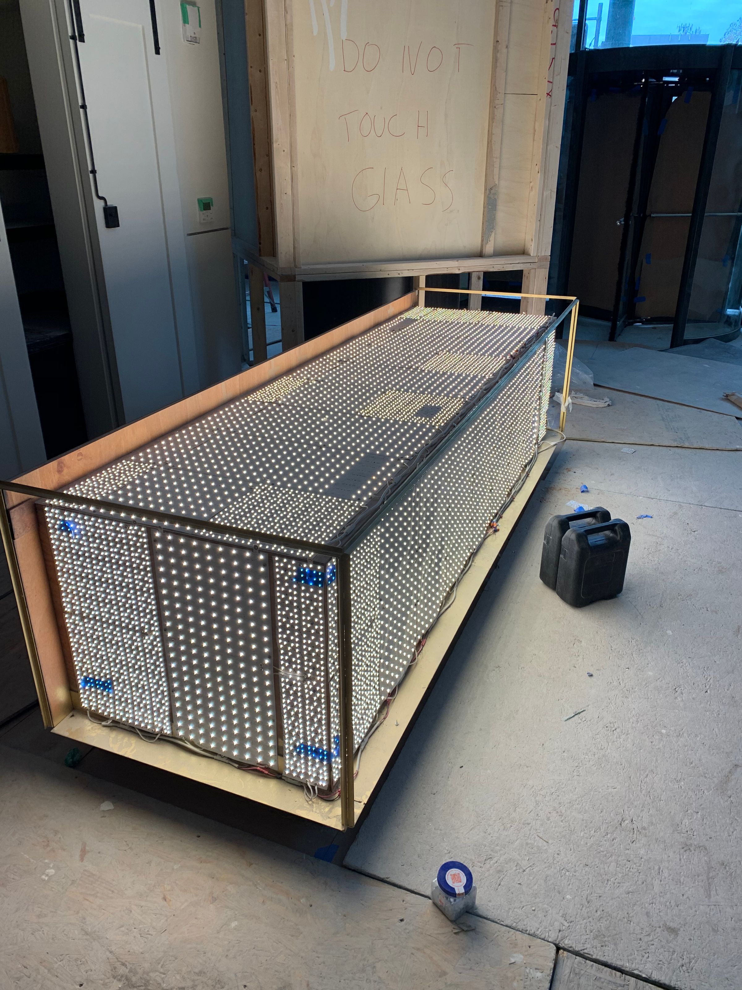 Custom LED Panel Installation