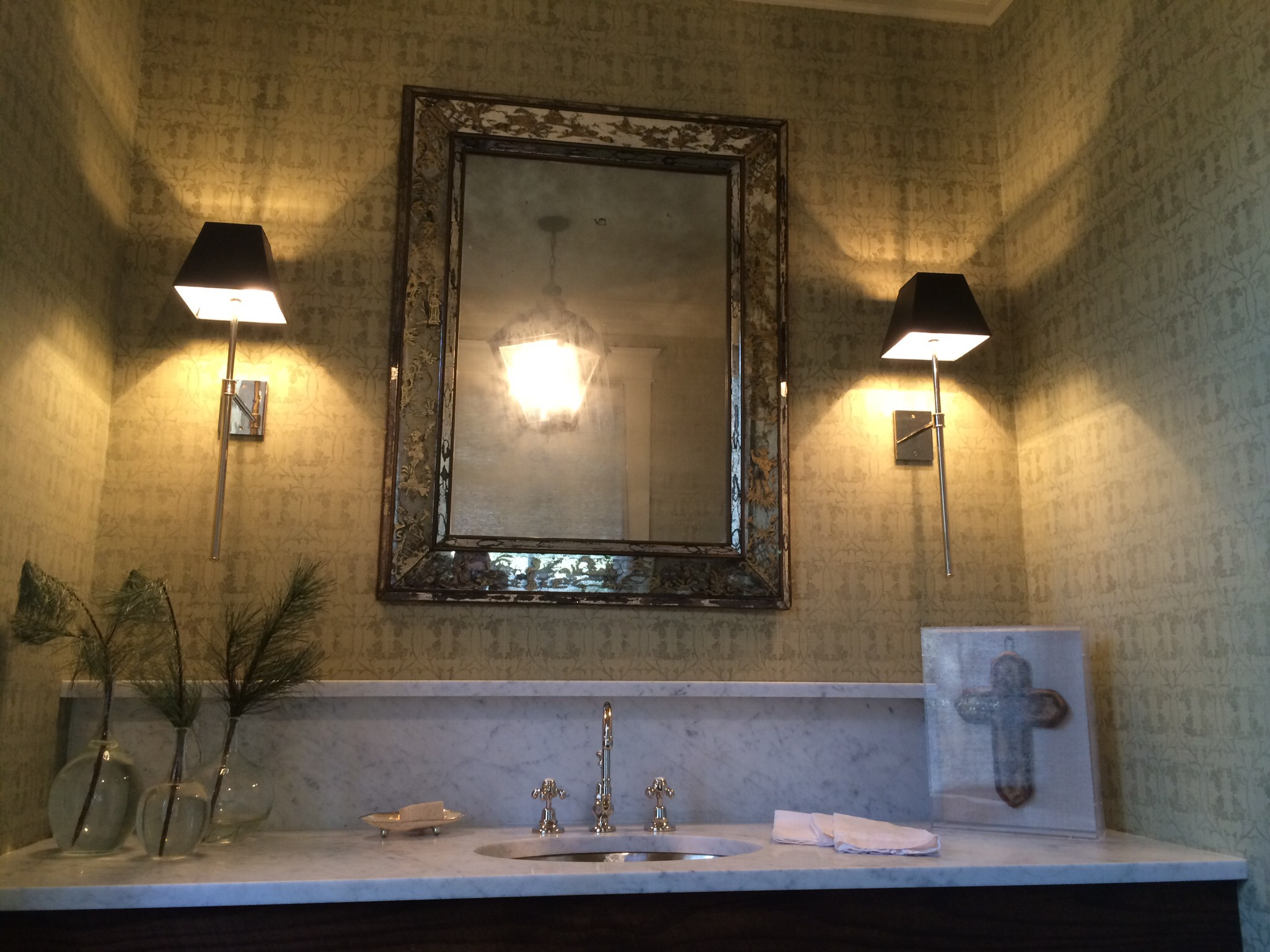 Bathroom Vanity Wall Sconce Lighting Installation