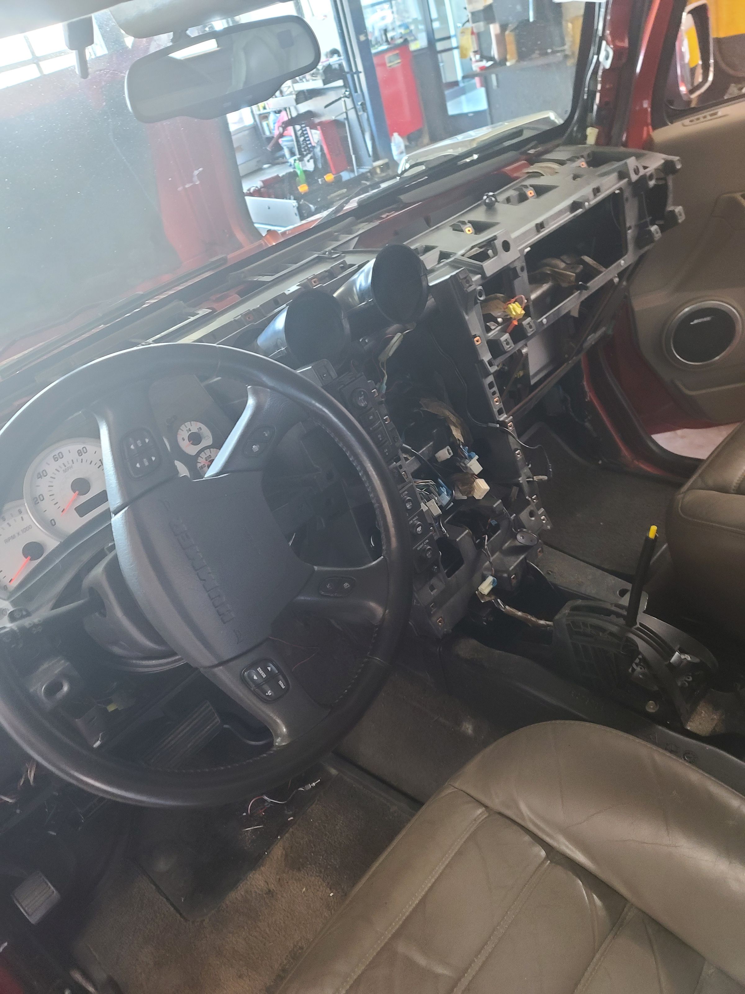 Heater core / dash work 