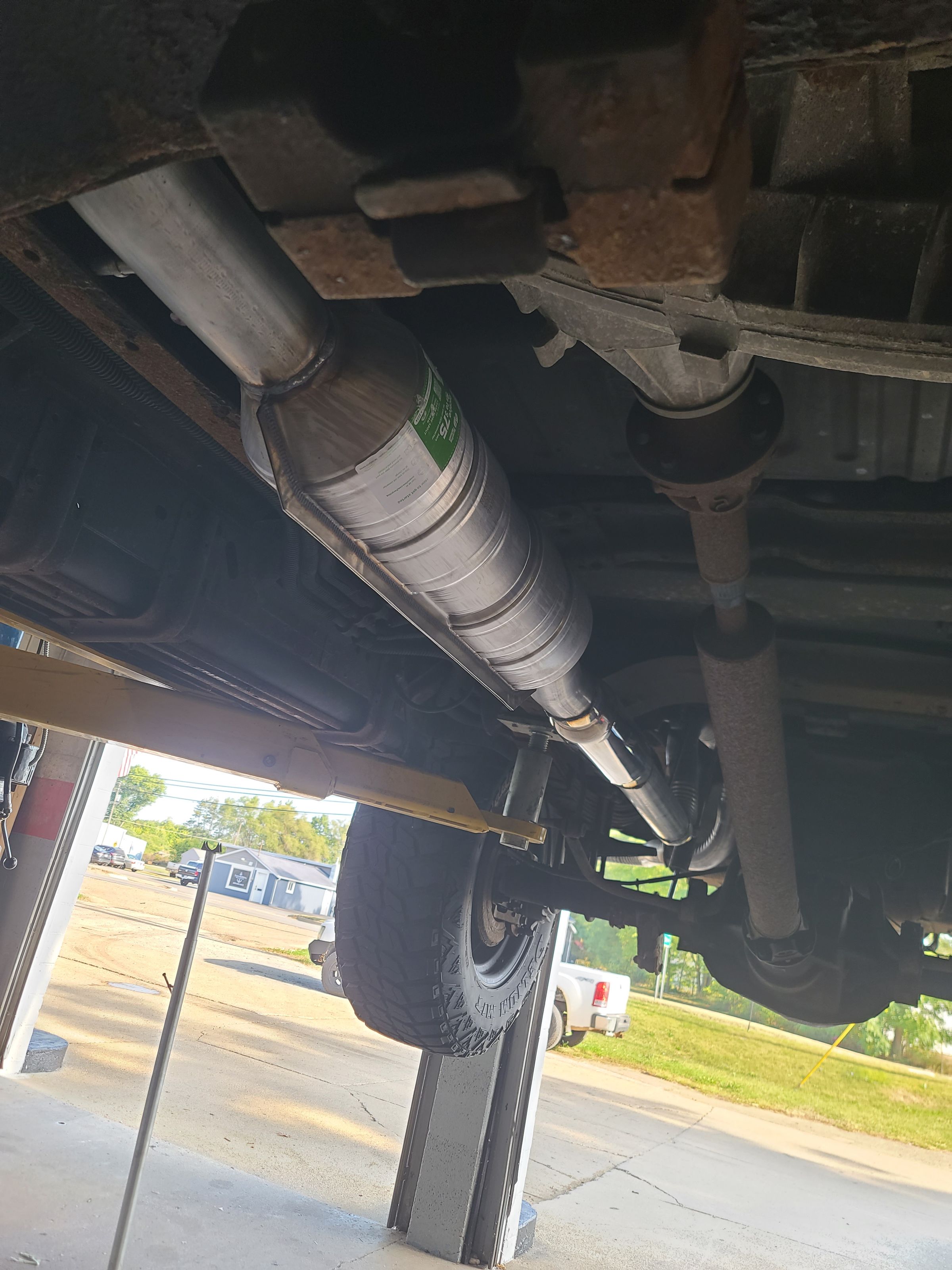 Welded exhaust jobs