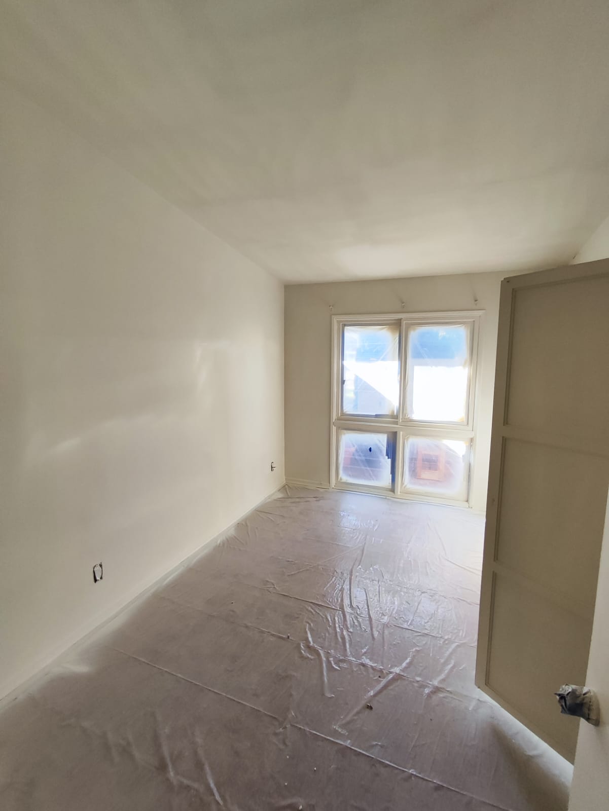 In process– interior painting, bedroom, Los Angeles CA