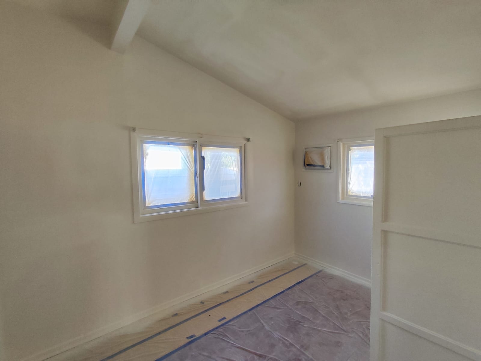 In process– interior painting, bedroom, Los Angeles CA