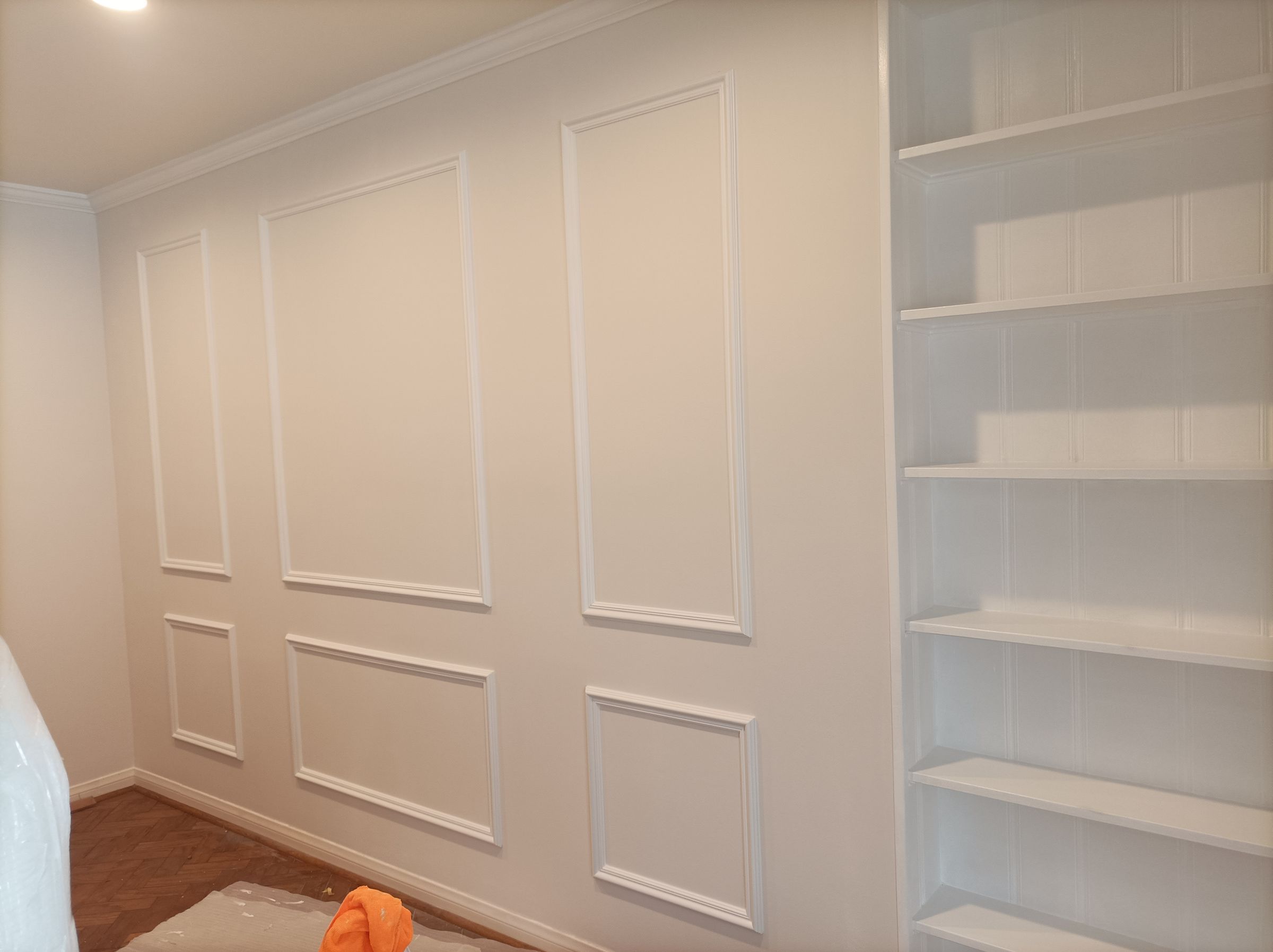 Completed wall panel project – professional craftsmanship Los Angeles County
