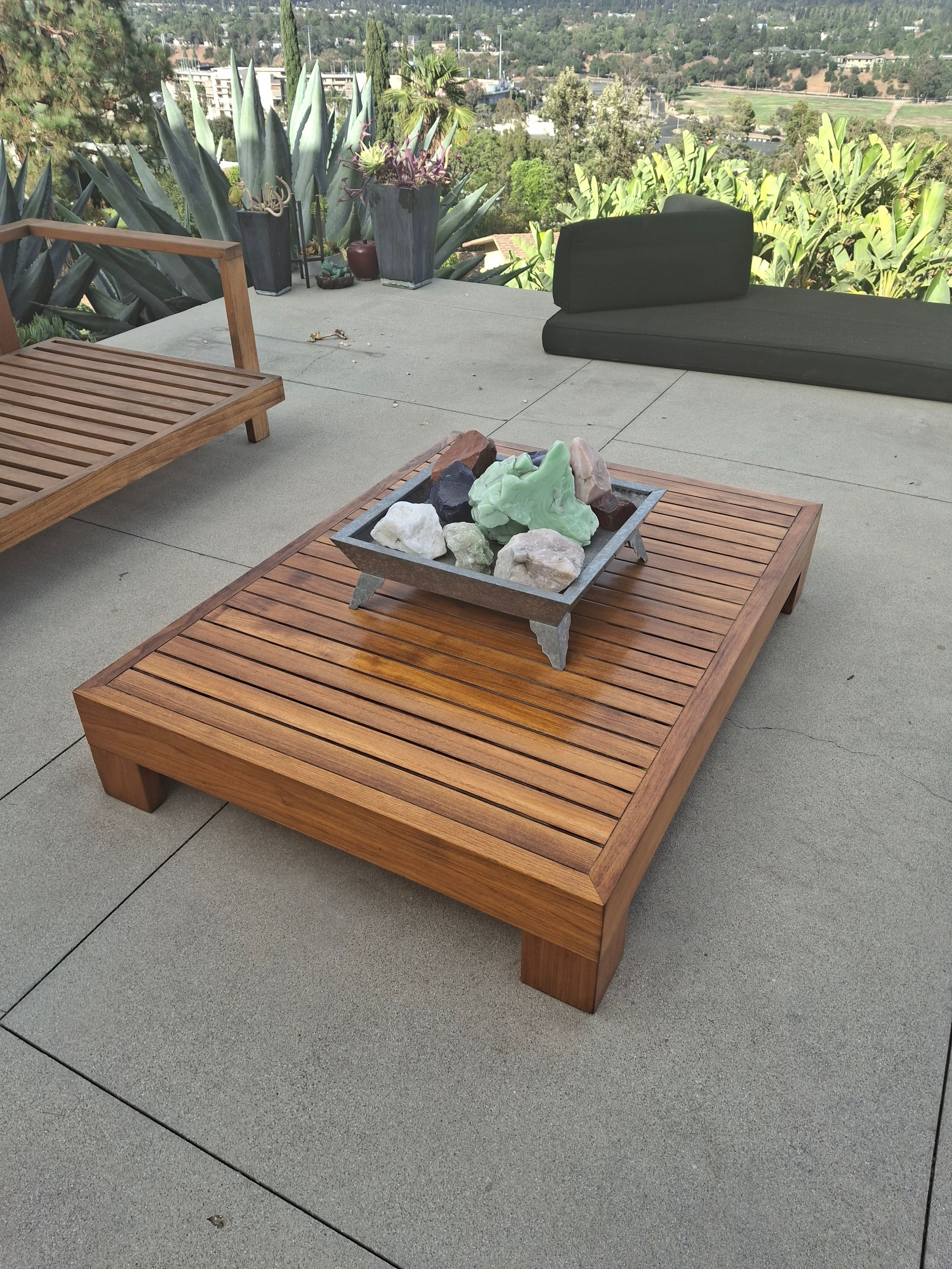 Completed outdoor restoration – patio furniture refinishing Los Angeles County