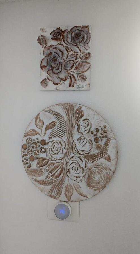 Handcrafted wall sculpture – decorative art Los Angeles County