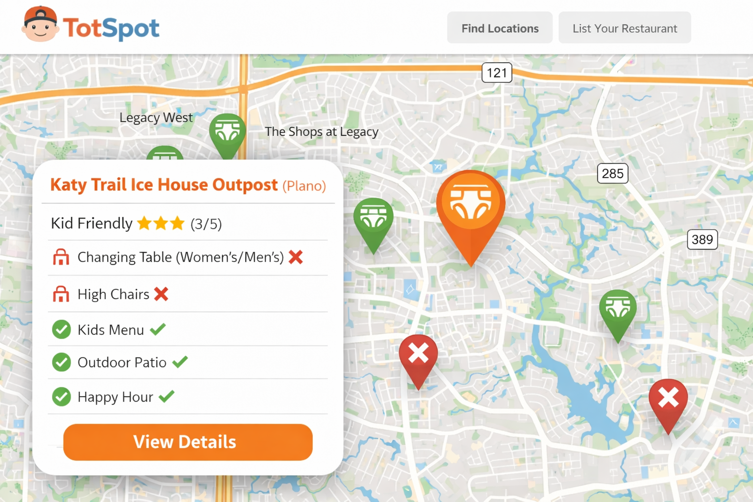 TotSpot – Find Kid-Friendly Restaurants & Changing Tables's image