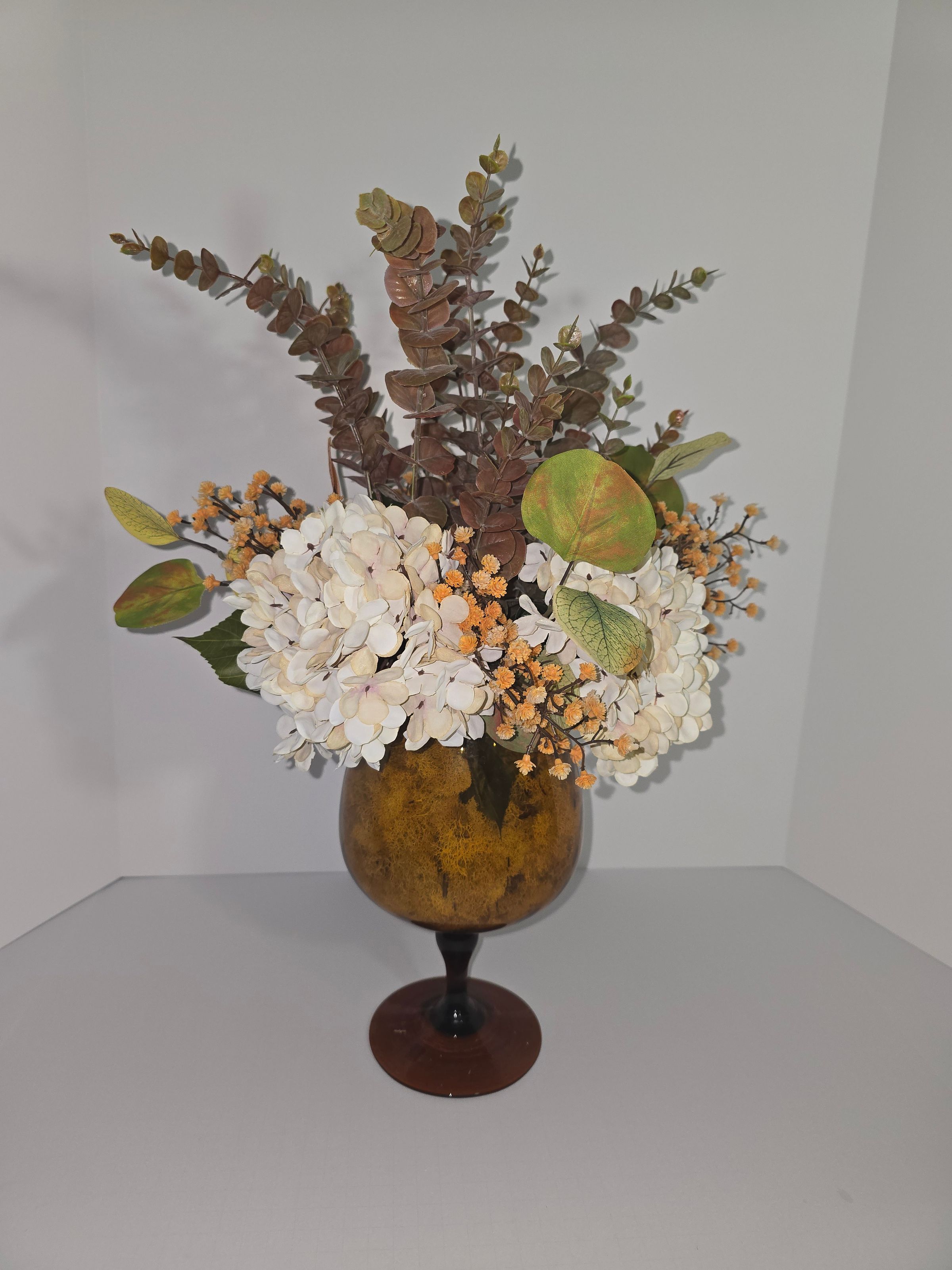 Large Fall Wine Glass NCA0041