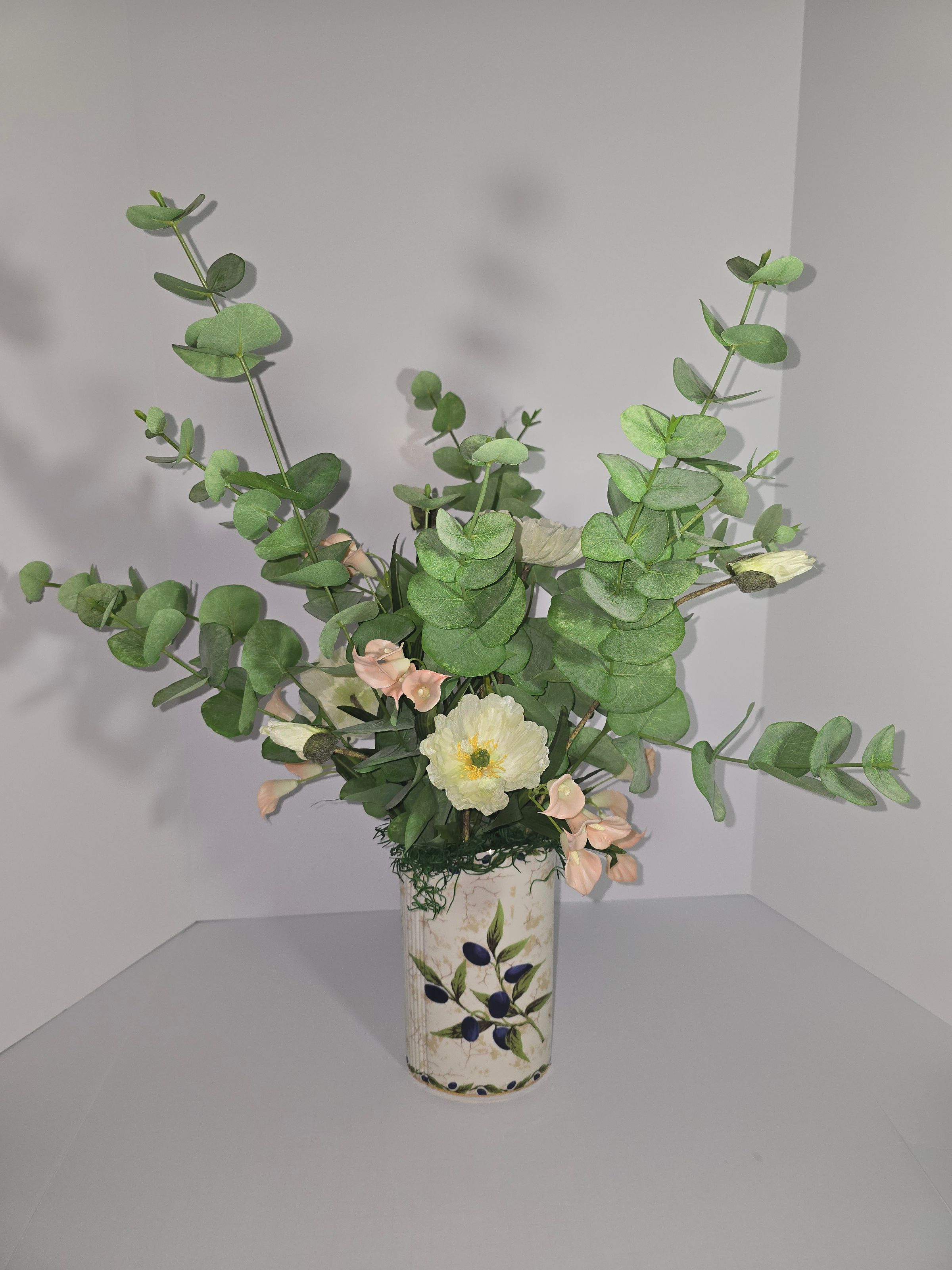 Large Grecian Eucalyptus Vase NCA0046