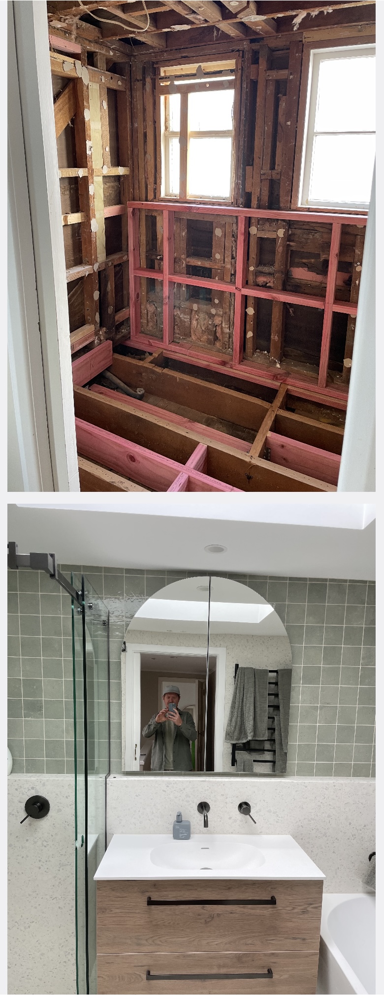 Bathroom renovation in Orakei 