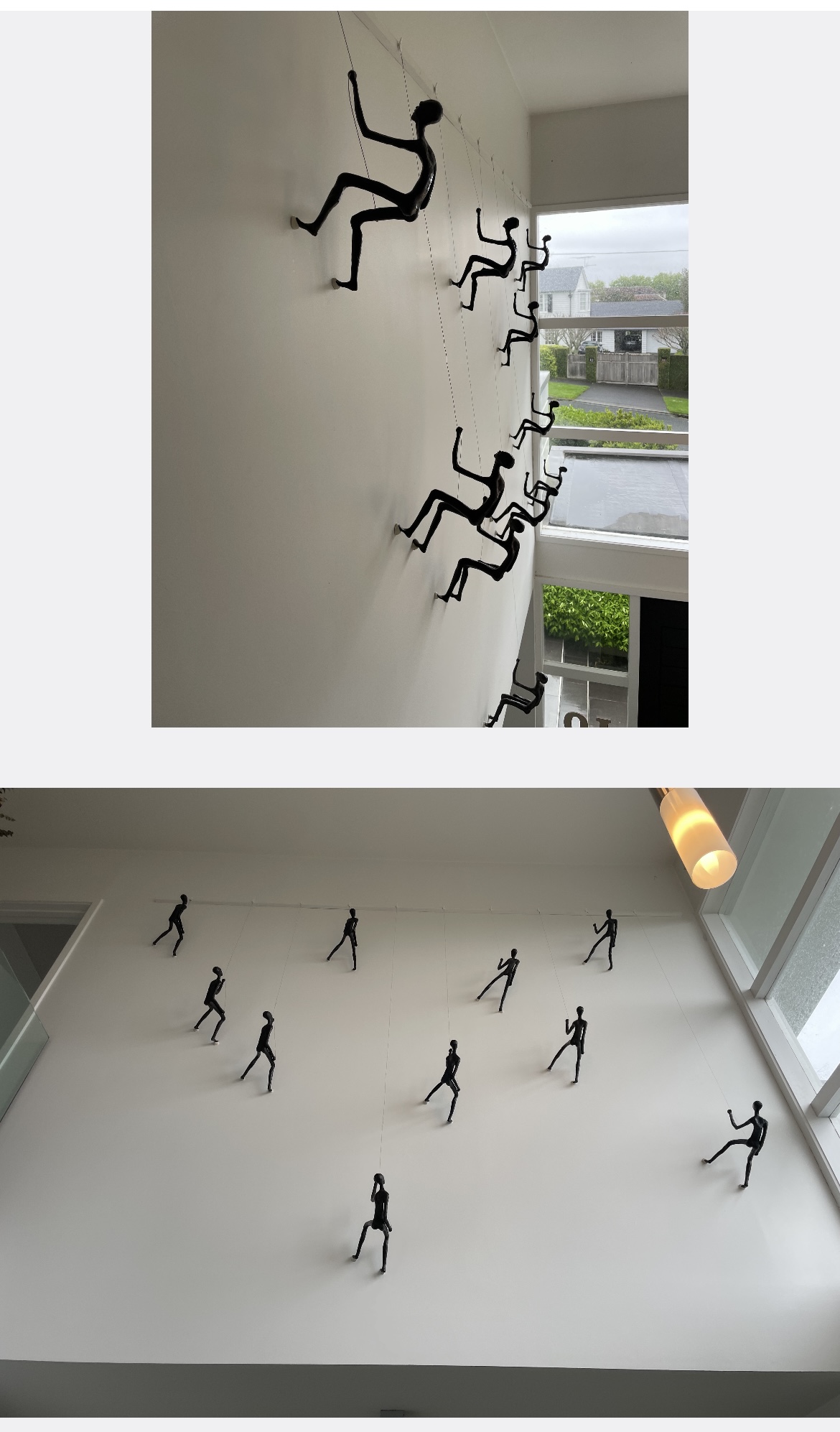 Wall Art installation in Remuera 