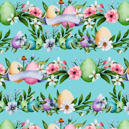 Easter Stripes Blue