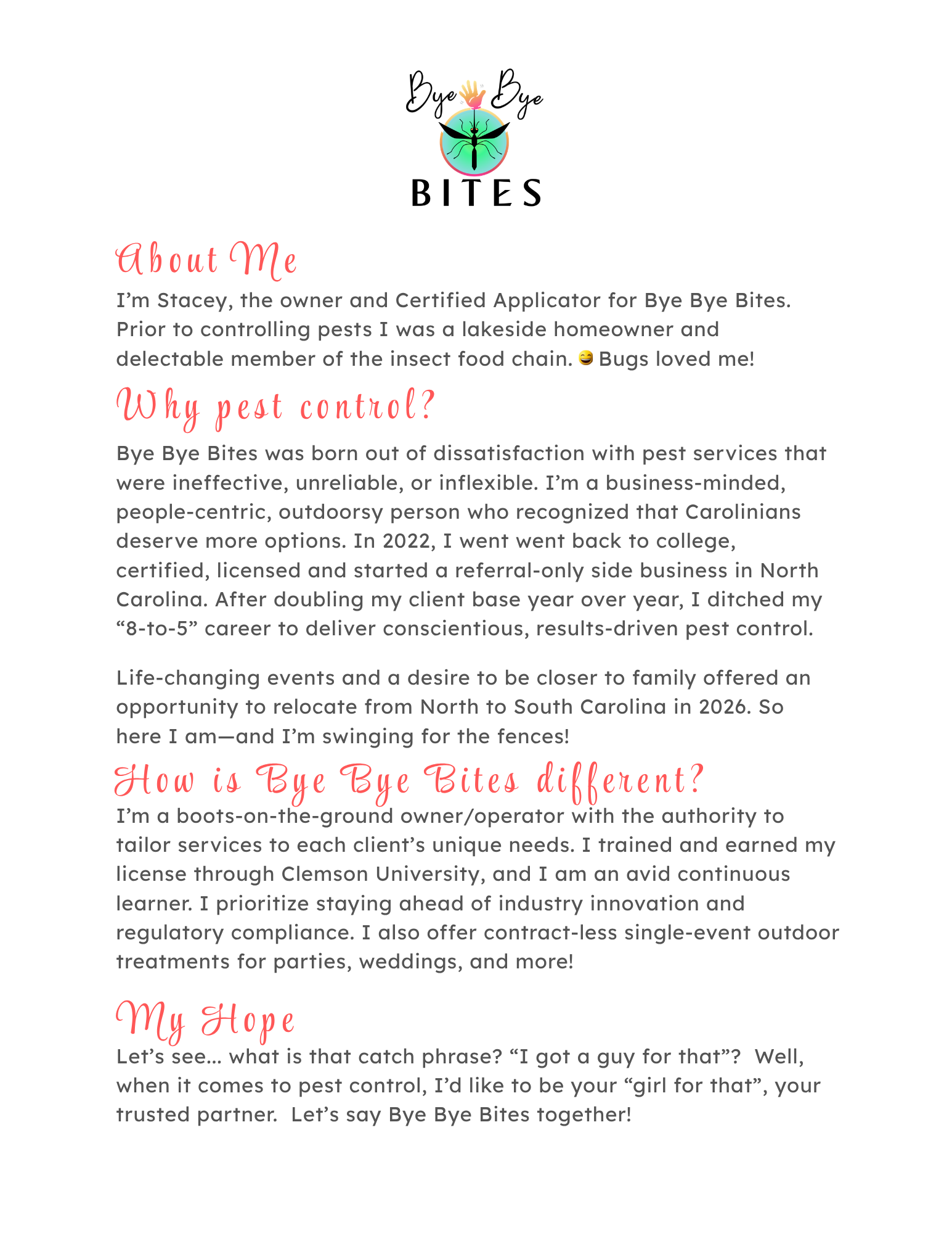 Bye Bye Bites Chapin SC- Pest Control & Outdoor Fogging's image