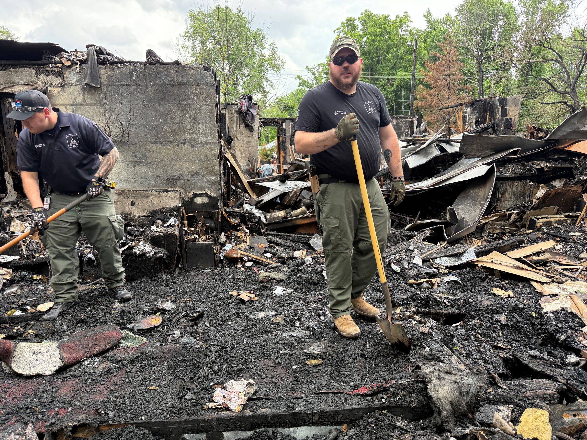 Johnson Rd Fire Cleanup - Lincoln, DE