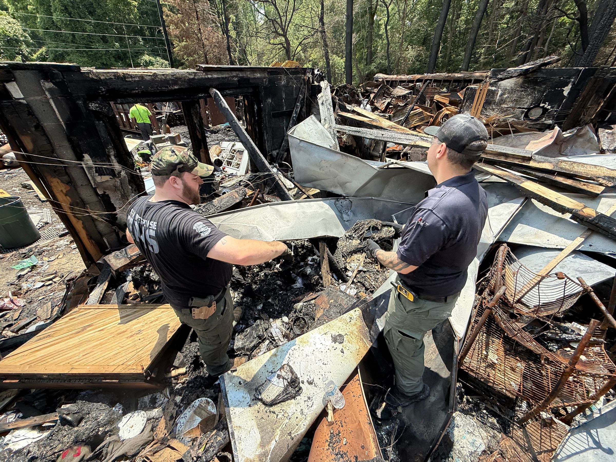 Johnson Rd Fire Cleanup - Lincoln, DE