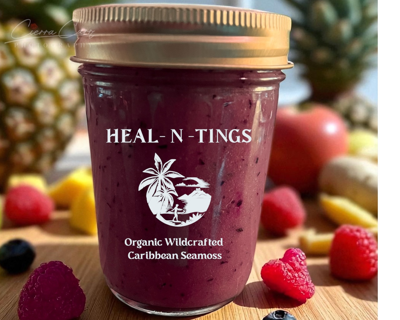 8 oz Berry Beach  Seamoss Gel