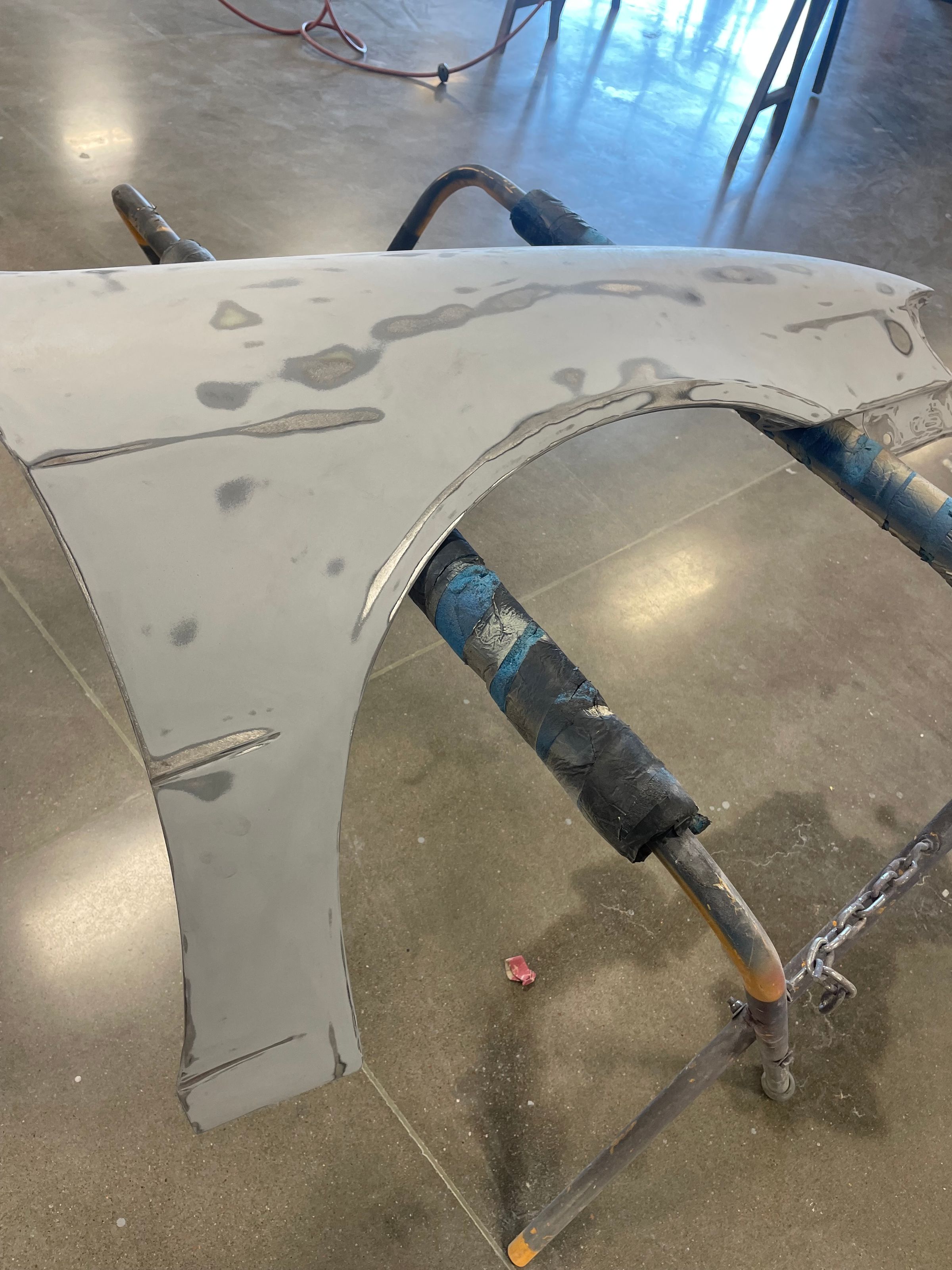 Fender painted by Barrett Collision Repair & Refinishing