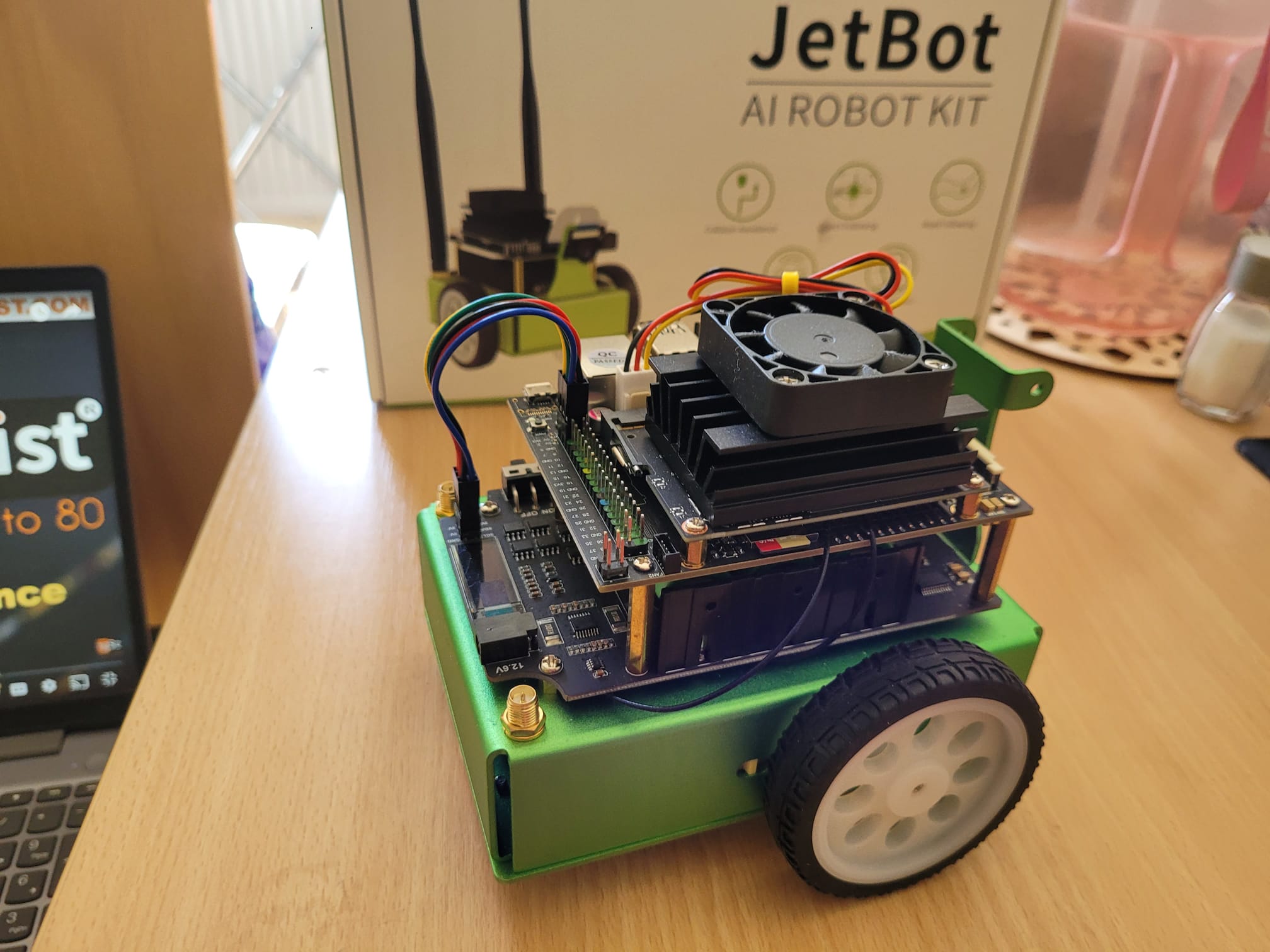 JetBot Teleoperation (NVIDIA Jetson Nano)