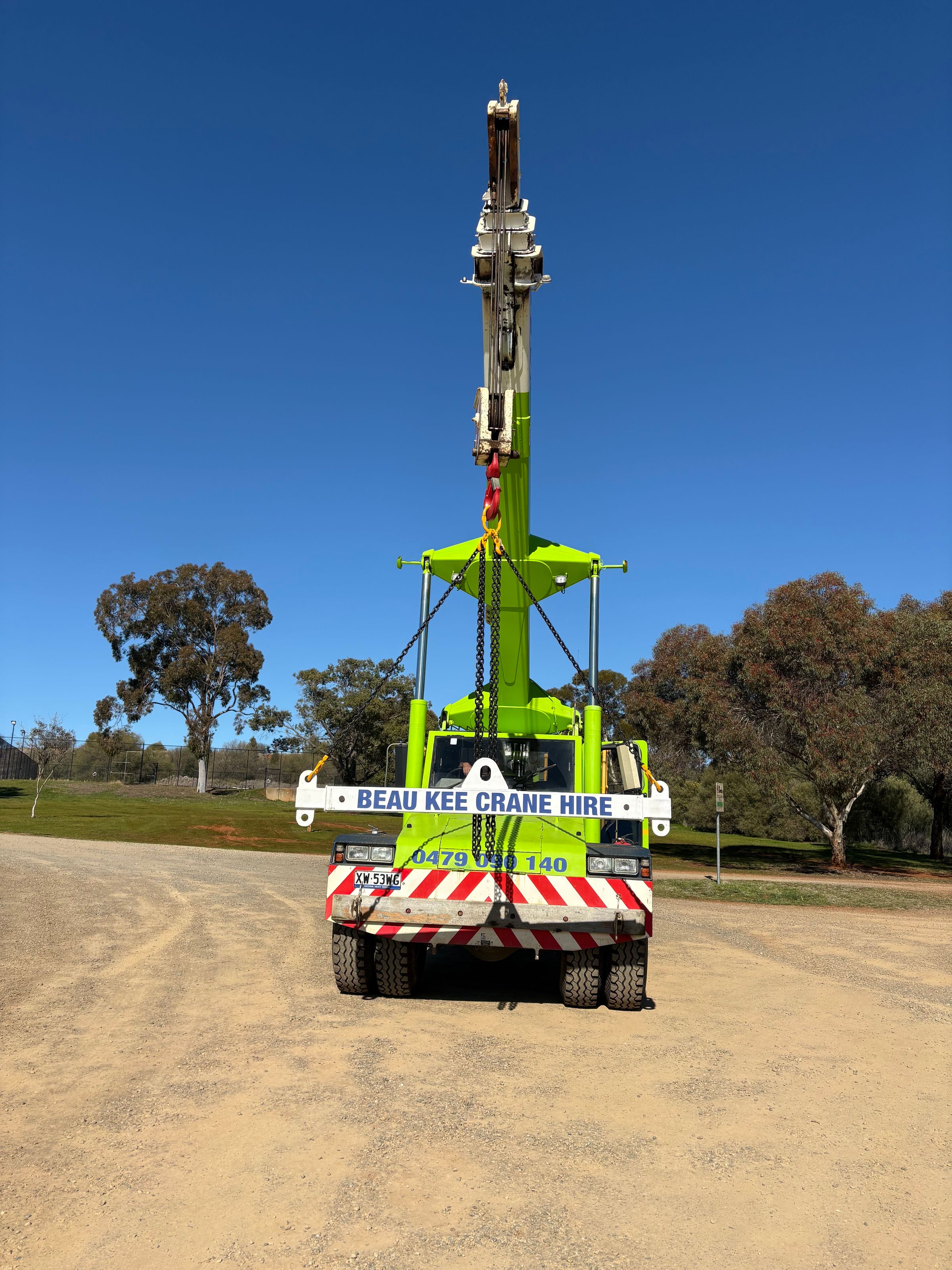 25t mobile crane