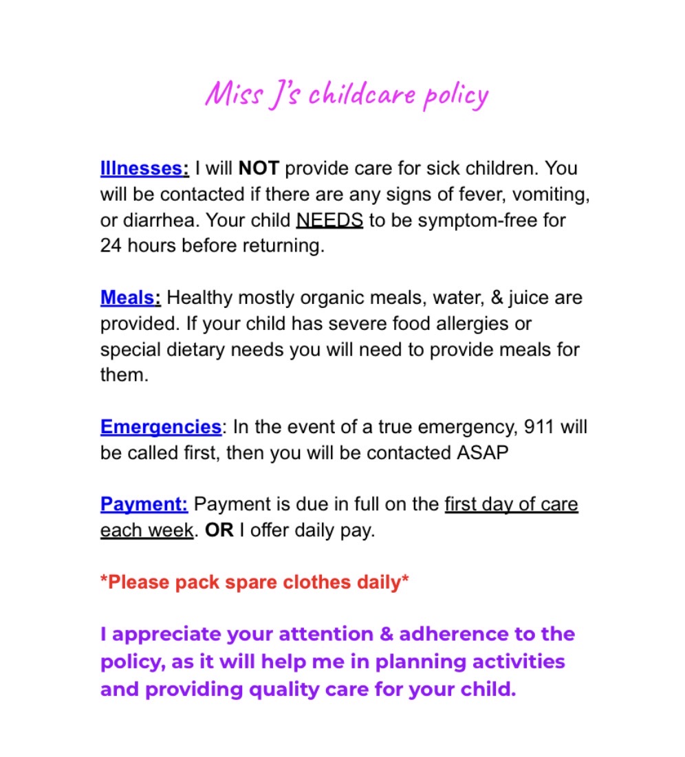 Miss J’s Circleville Childcare's image