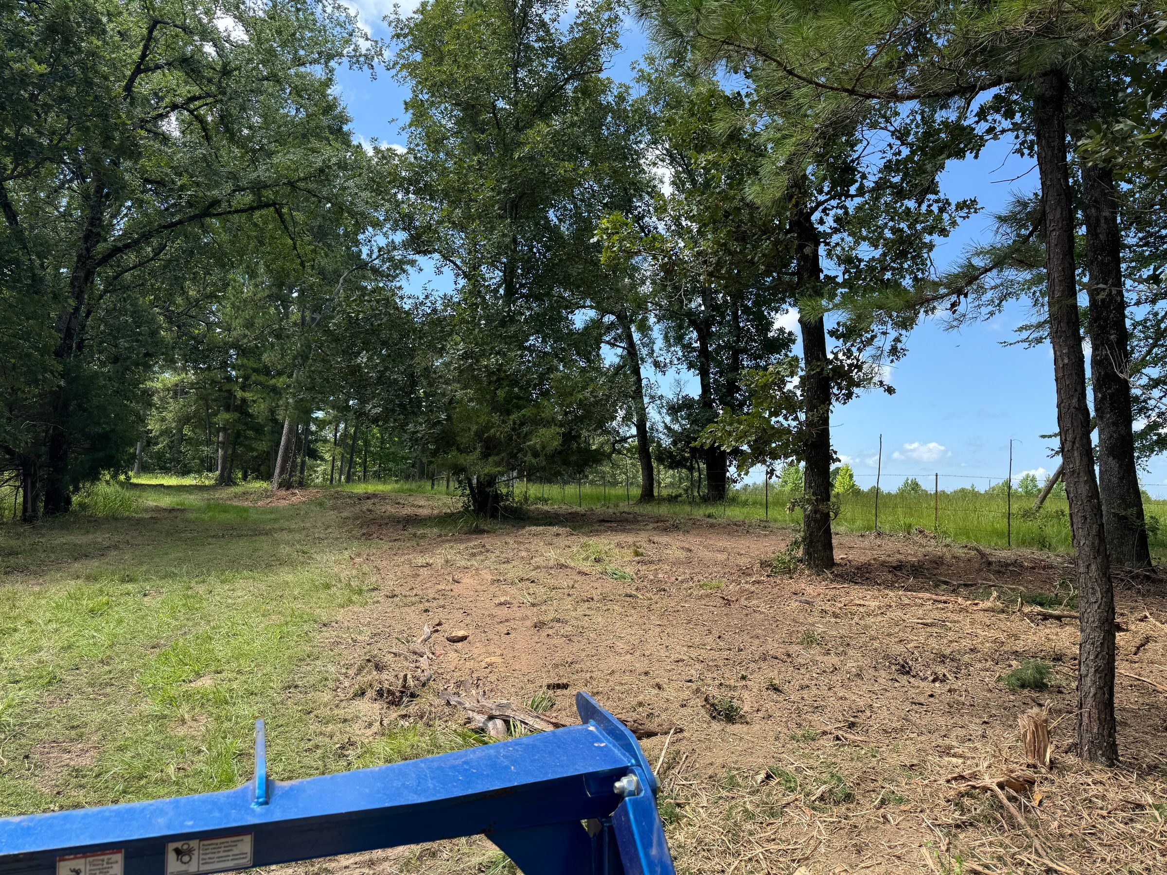 Fence line - After