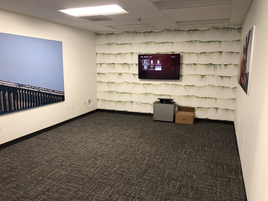 EchoPark Tampa Pic Conference Room (Notice Artwork relocated for client)
