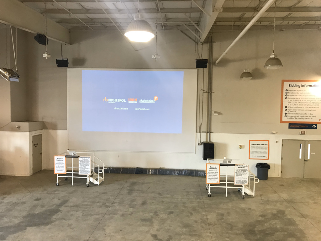Built Electronics Rack, Installed Audio, Installed Projector.  Atlanta, GA