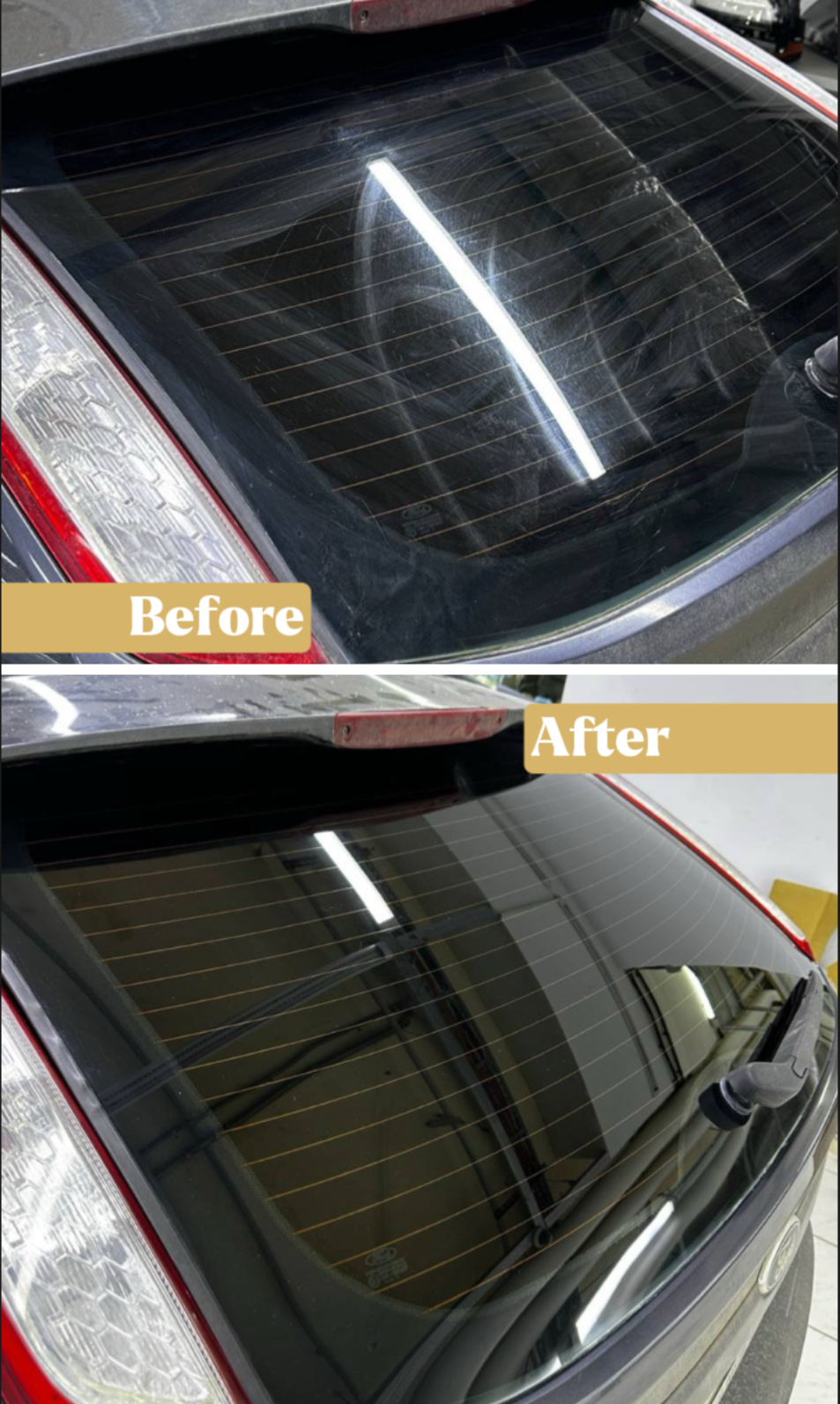 Wiper Marks Polished Out – smooth and glass like brand new