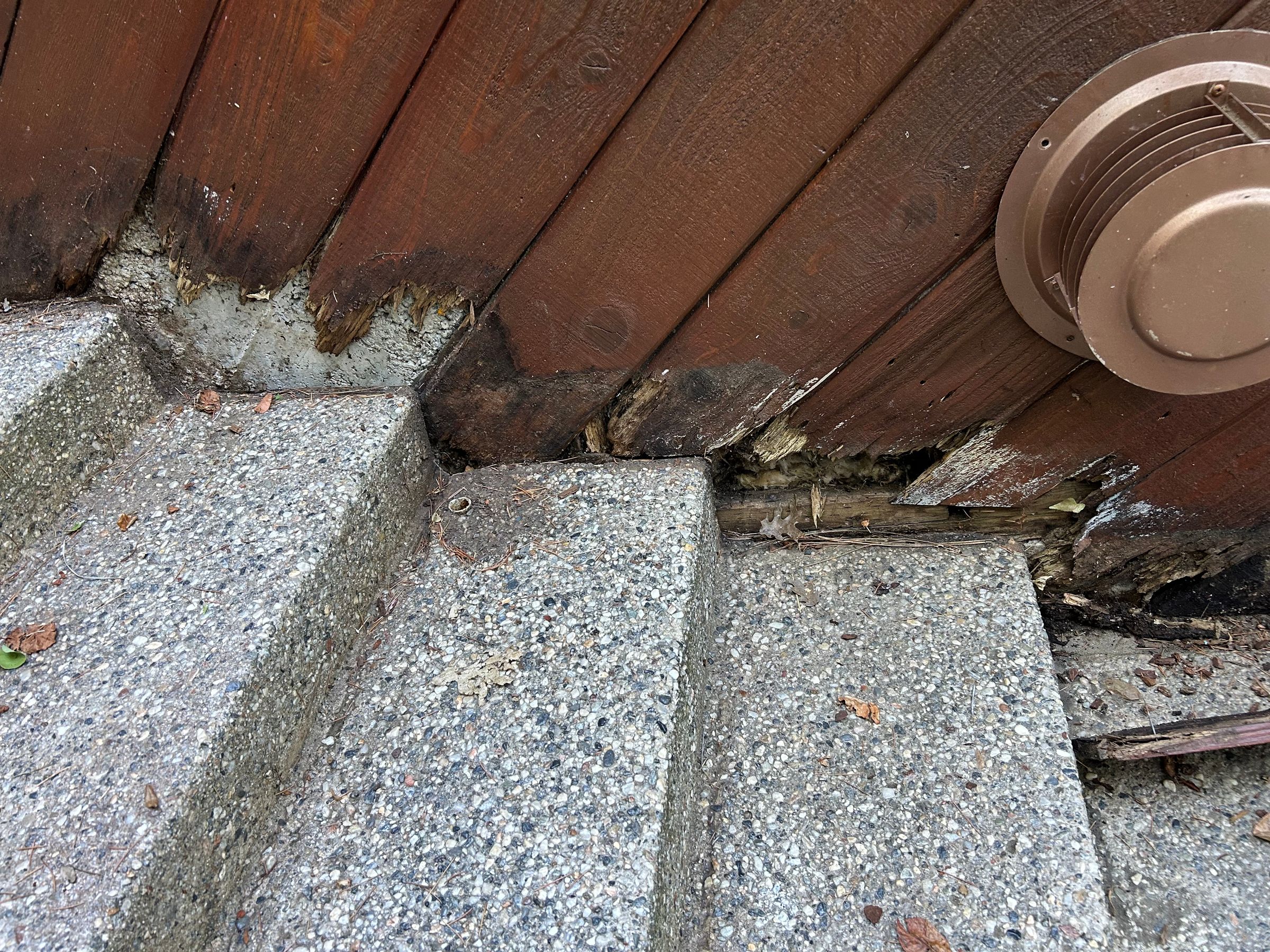 Replace rot on your home!