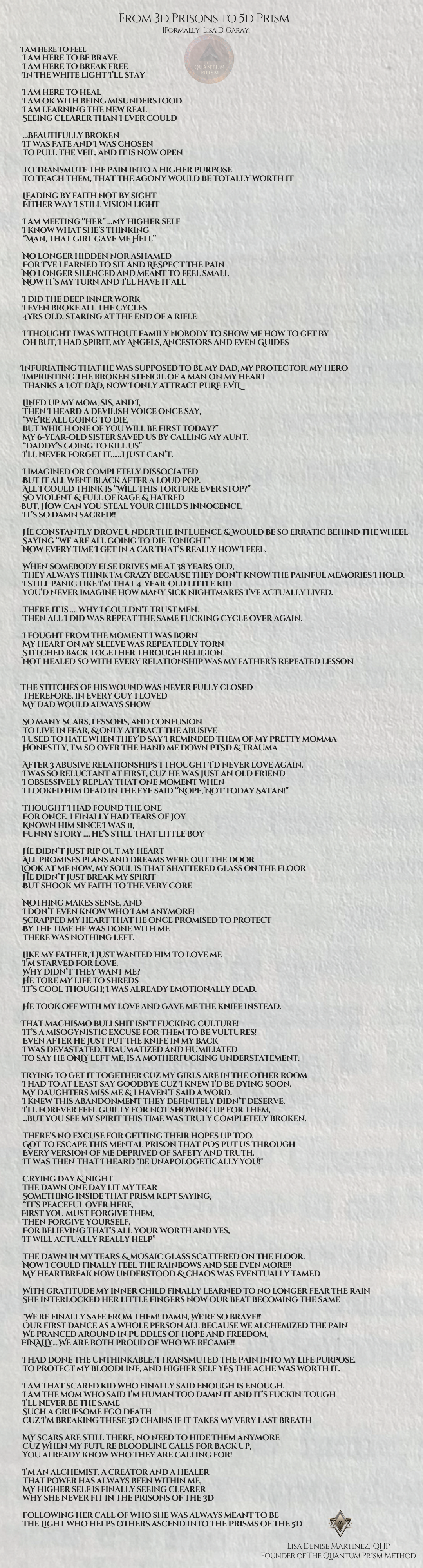 THE QUANTUM PRISM's image