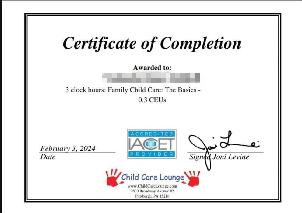 providing the best care for ages 2 weeks and up's image