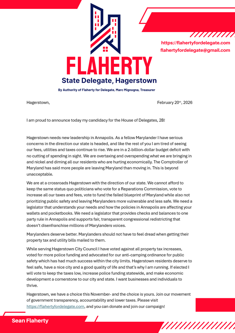 Flaherty for Delegate's image