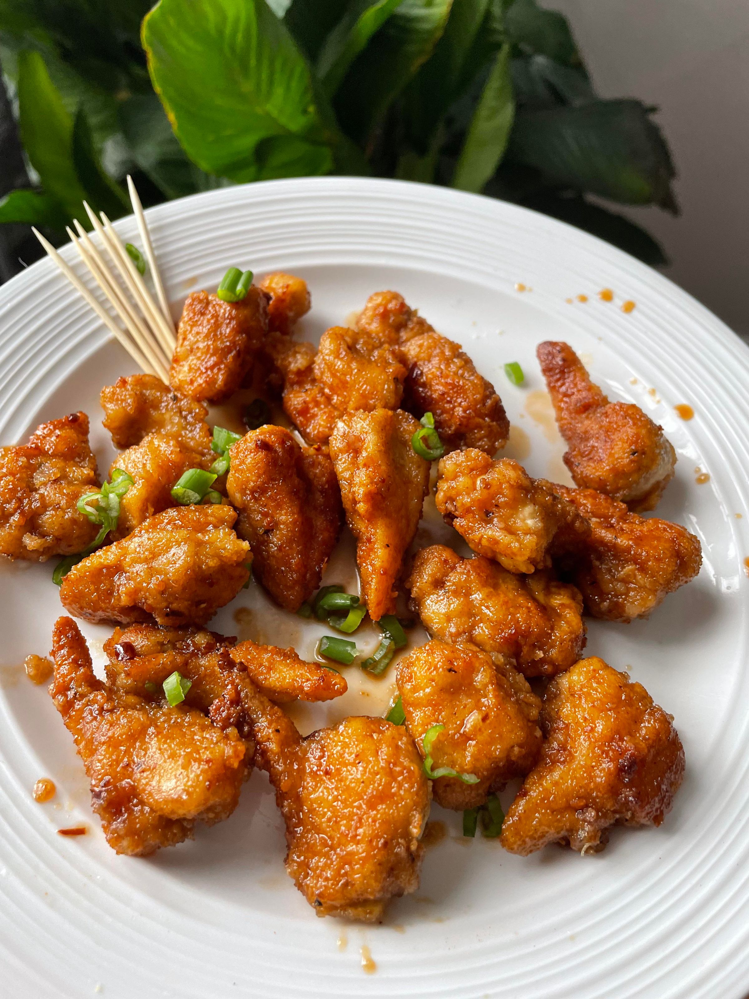 We soak Lions Mane in Old Bay and Coconut Milk, then tempura with a little coconut flour. Most people cannot tell the difference between the mushrooms and the shrimp in a Blind Taste Test. This dish is VERY limited, and only available for Catering or Live Events.  